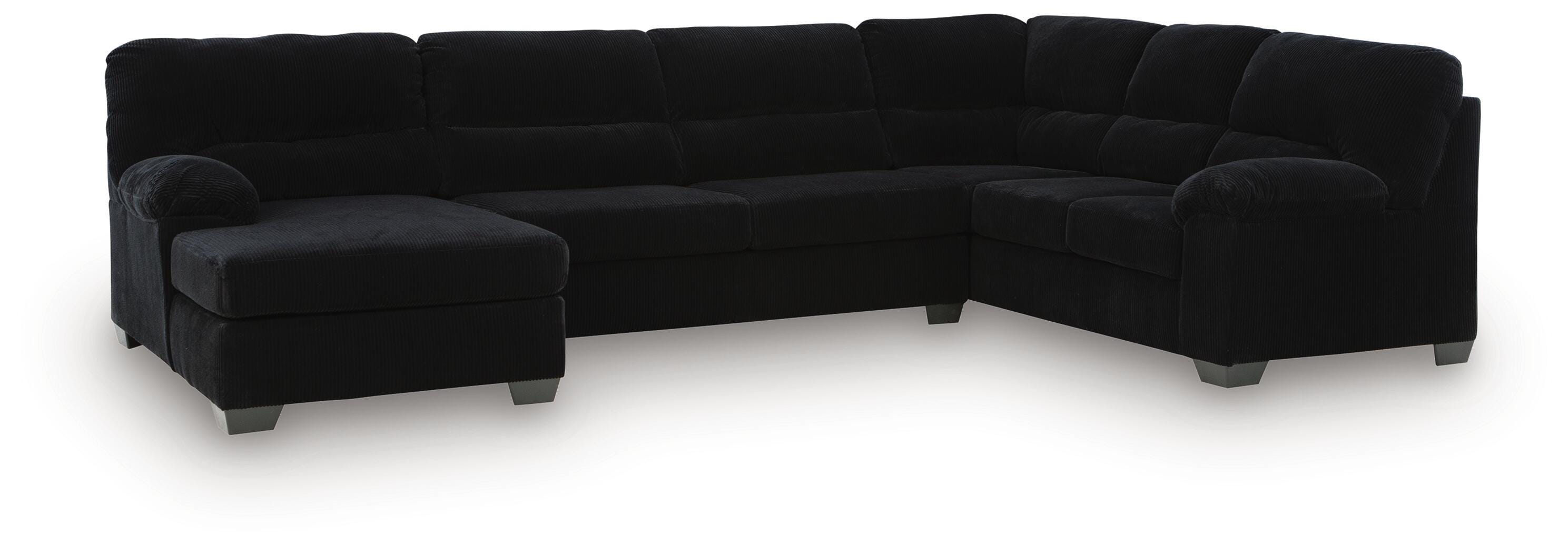 SimpleJoy 3-Piece Sectional with Chaise