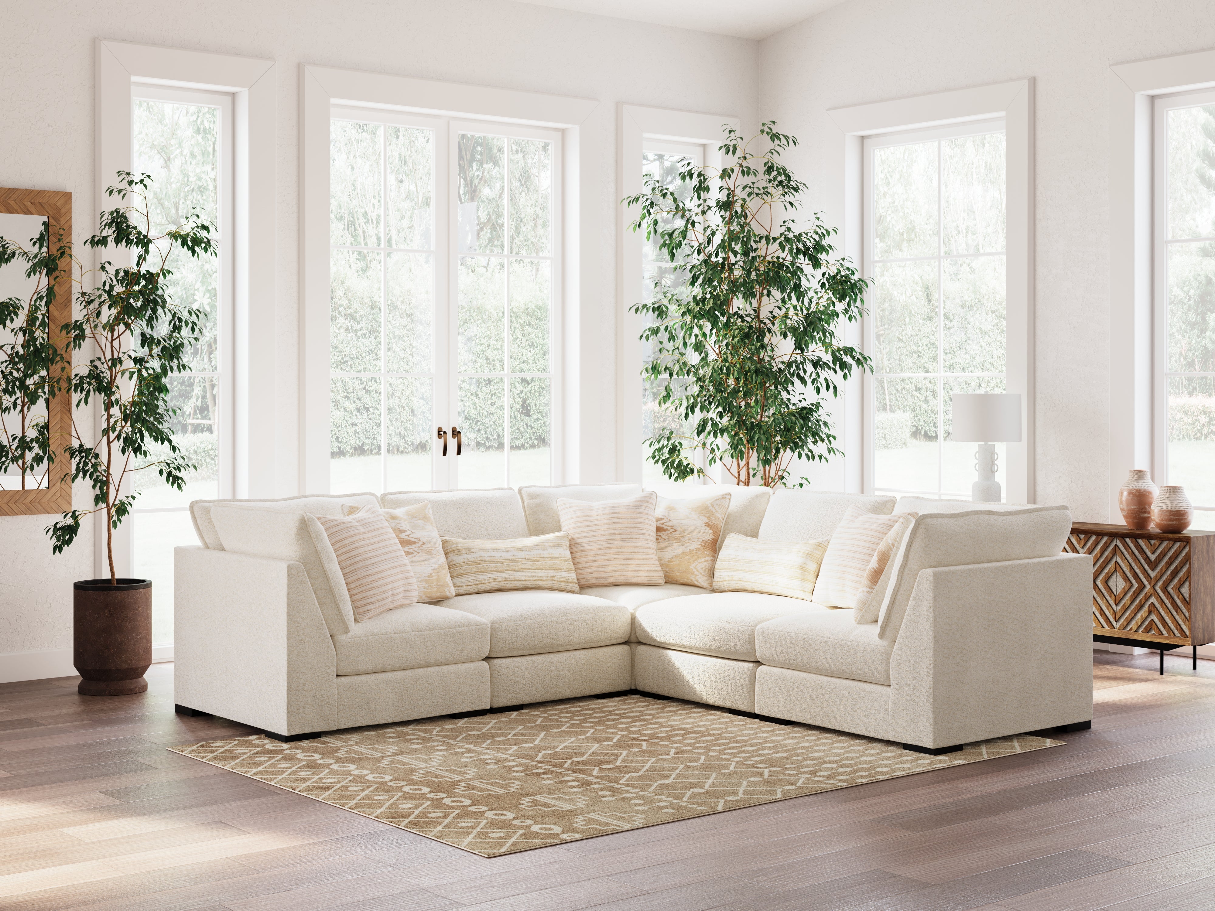 Donelson Creek 5-Piece Sectional