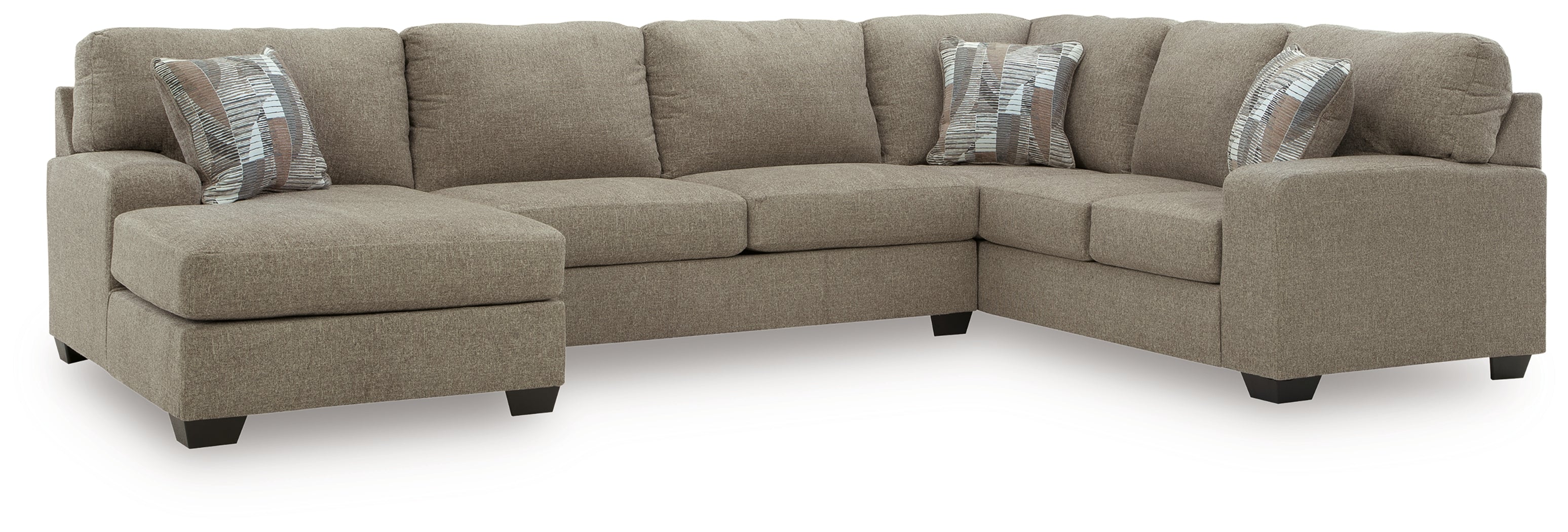 Newellen 3-Piece Sectional with Chaise