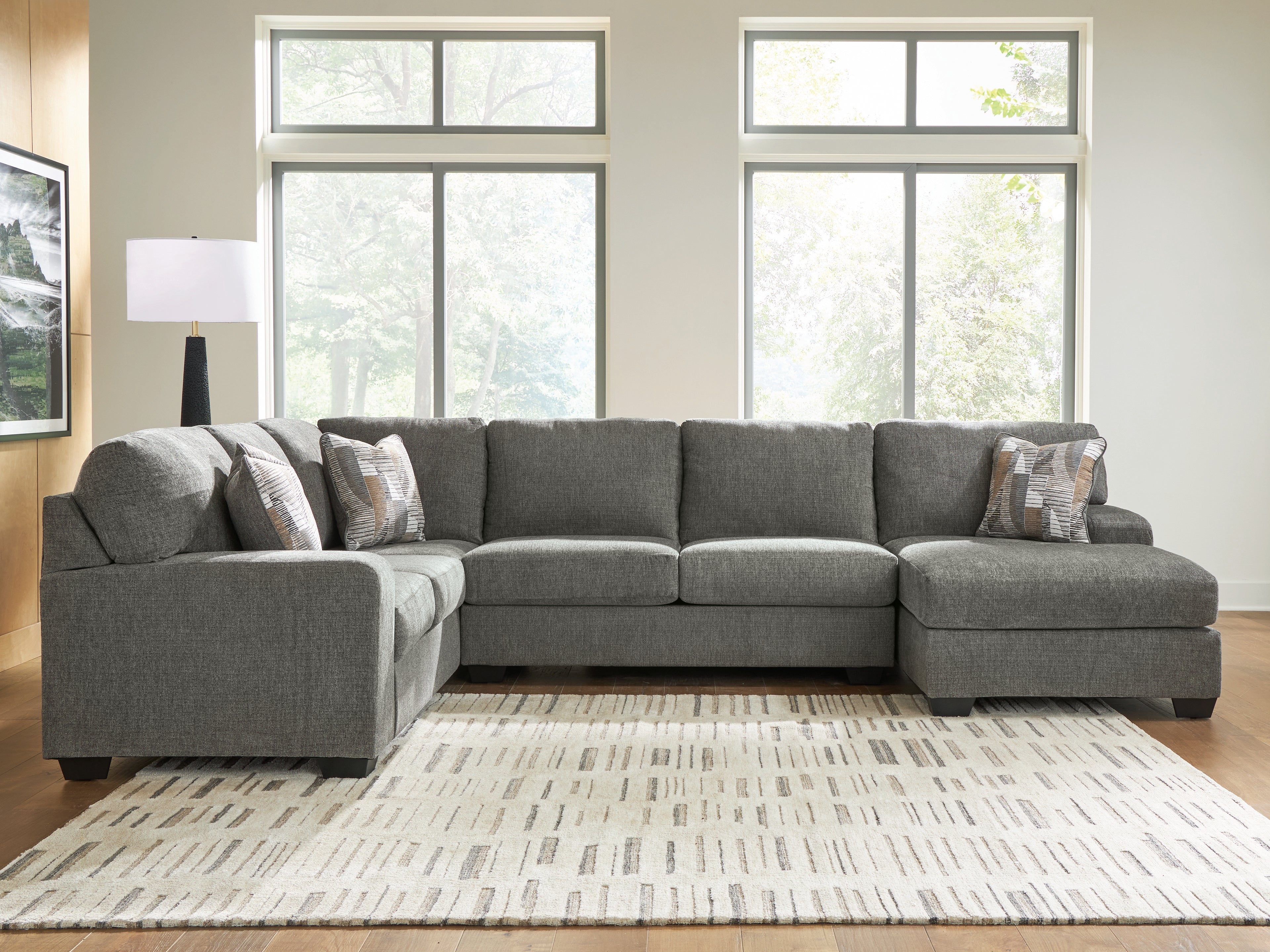 Clarington 3-Piece Sectional with Chaise