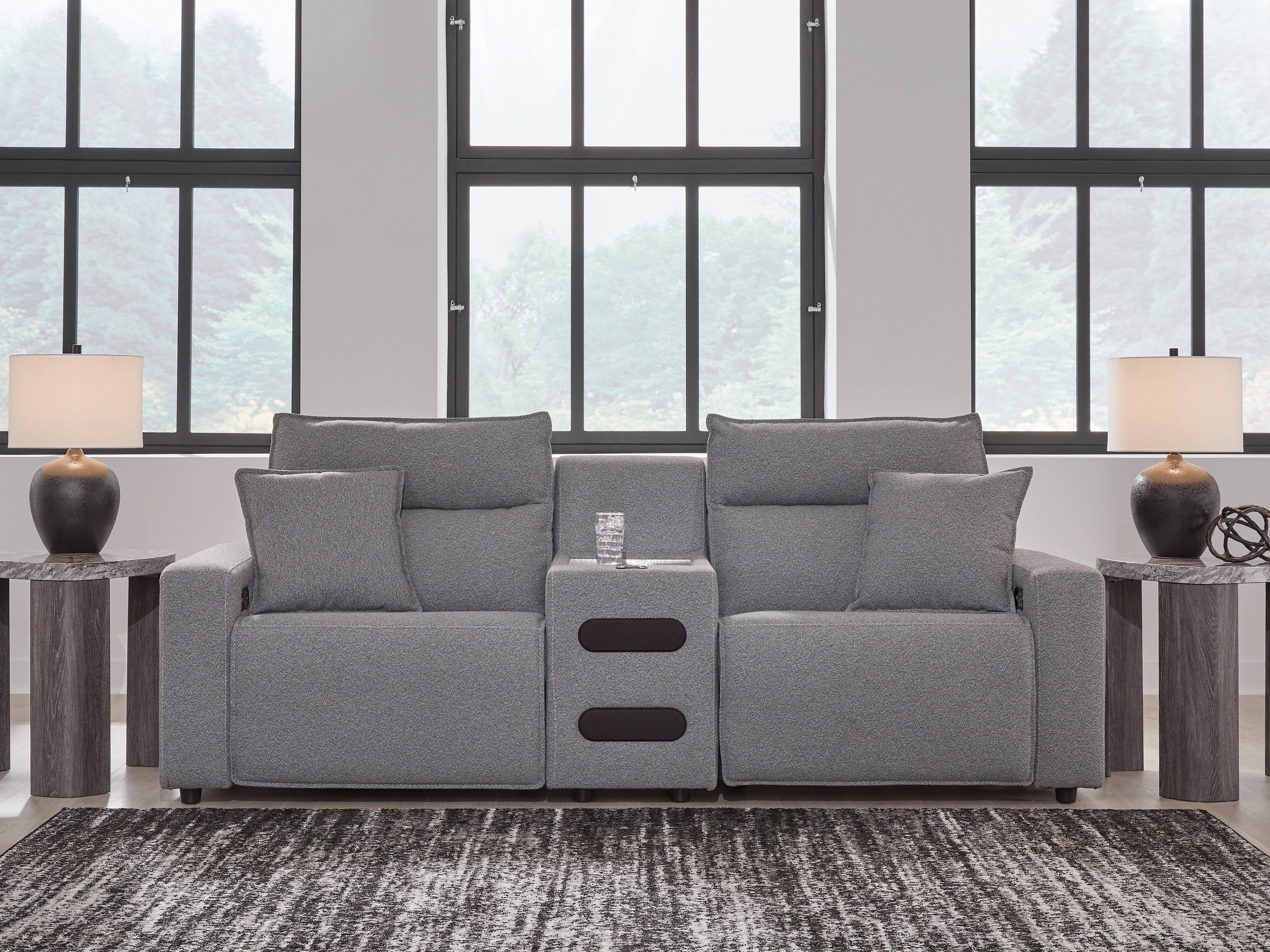 Modmax II 3-Piece Power Reclining Sectional with Audio Console