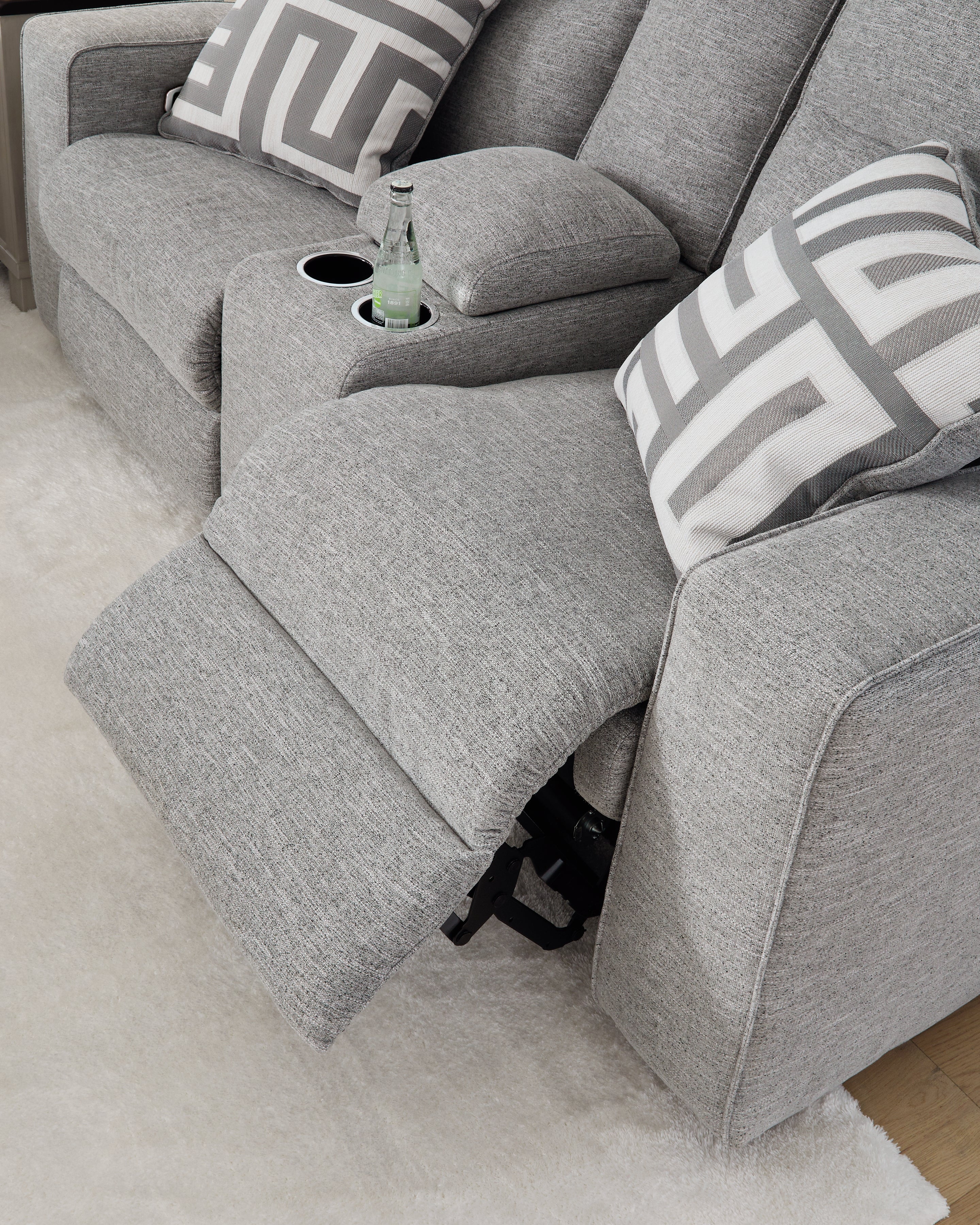 Biscoe Power Reclining Loveseat with Console