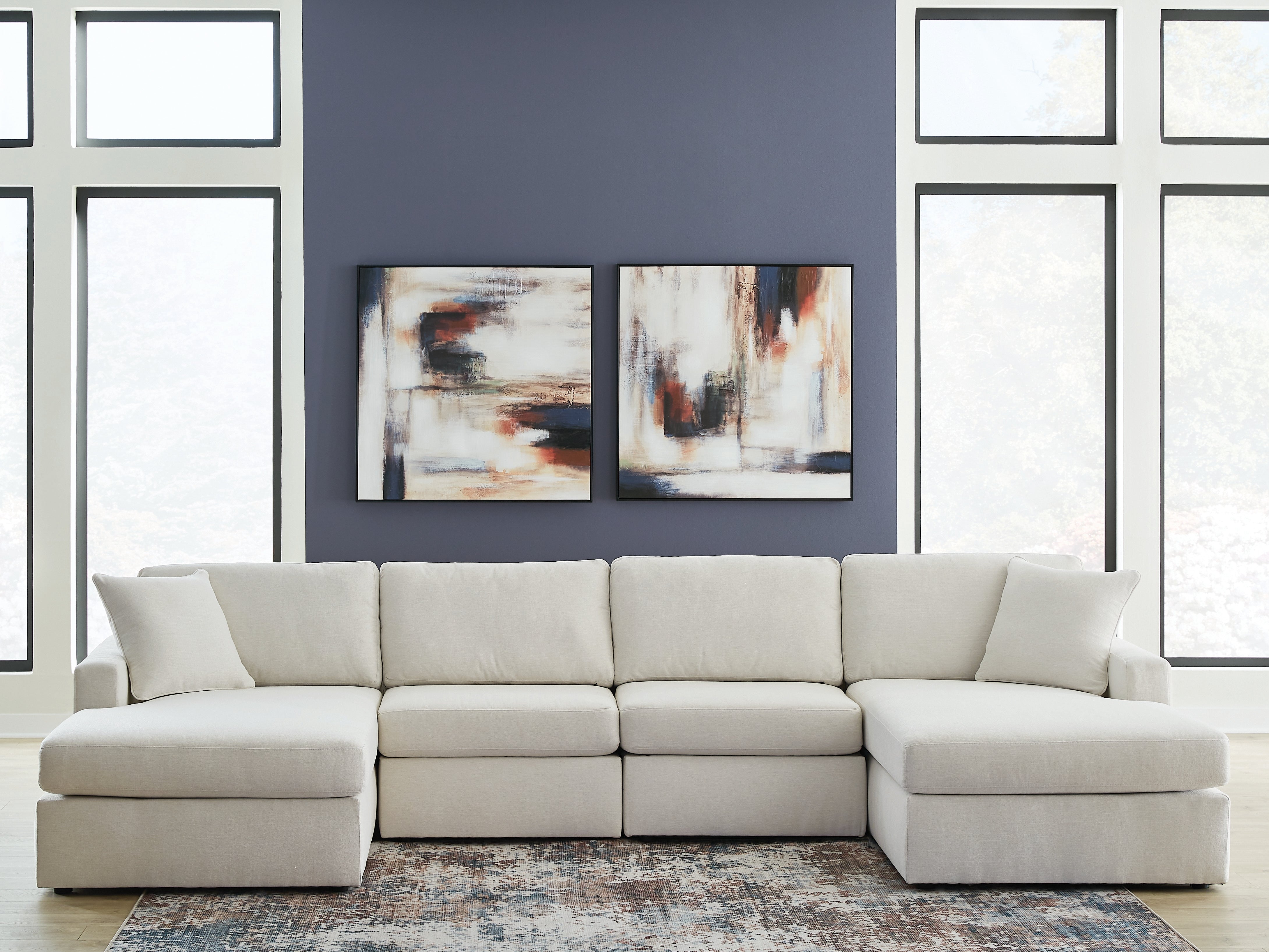 Modmax 4-Piece Sectional with Chaise