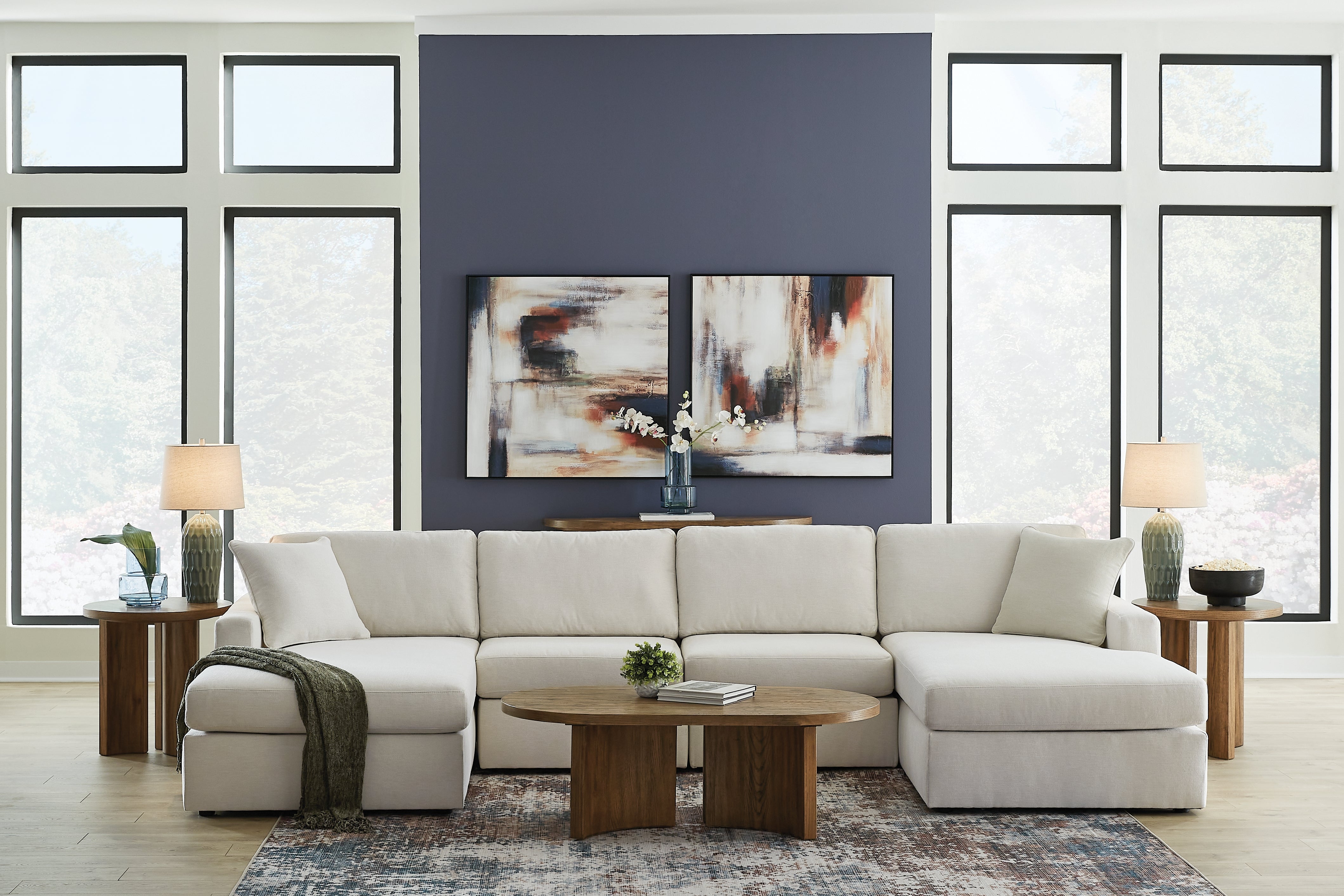 Modmax 4-Piece Sectional with Chaise