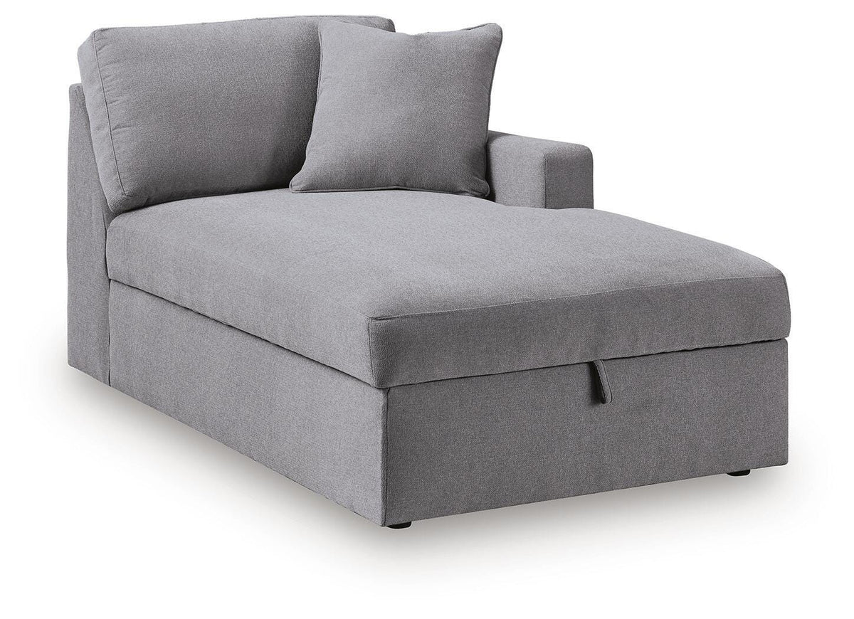 Modmax 5-Piece Double Storage Chaise Sectional with Audio Consoles