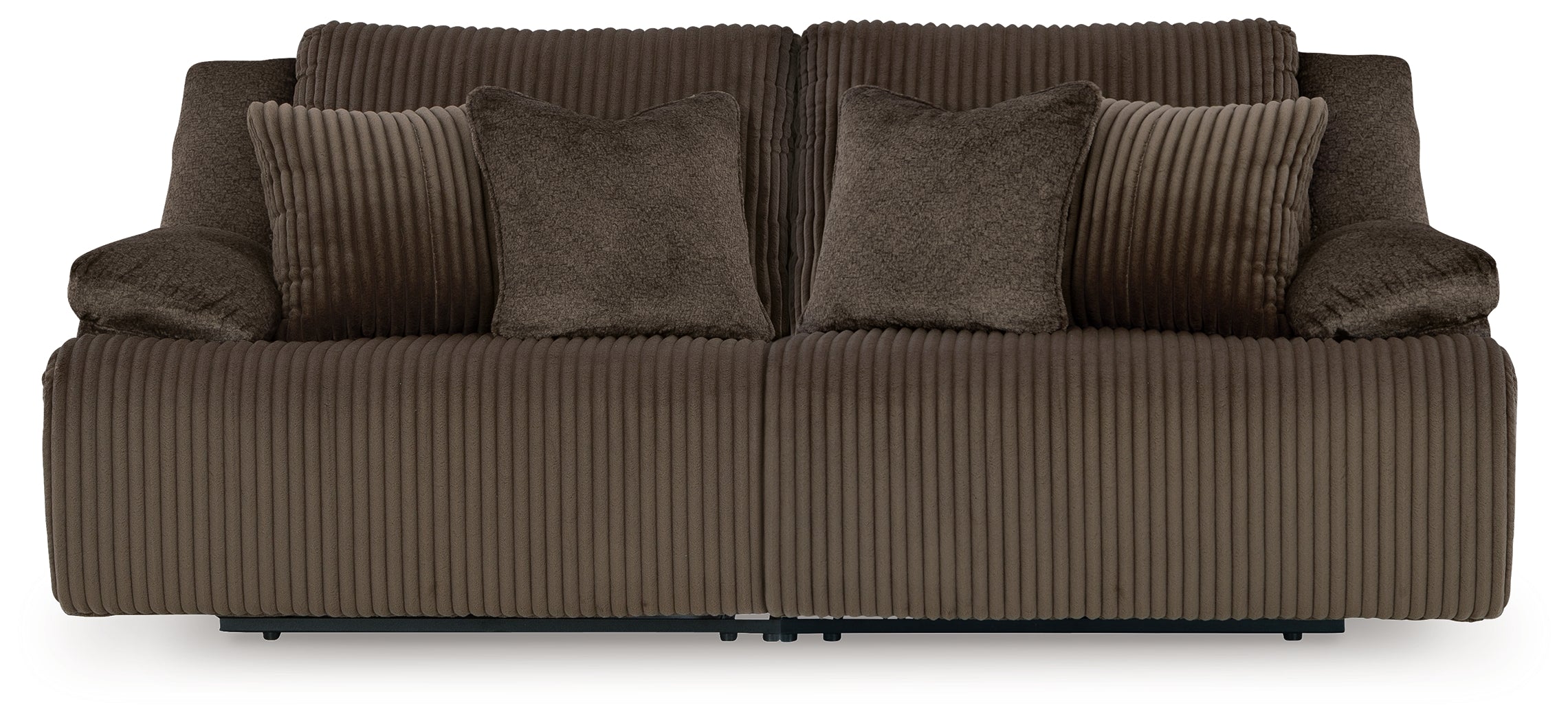 Top Tier 2-Piece Reclining Sectional Loveseat
