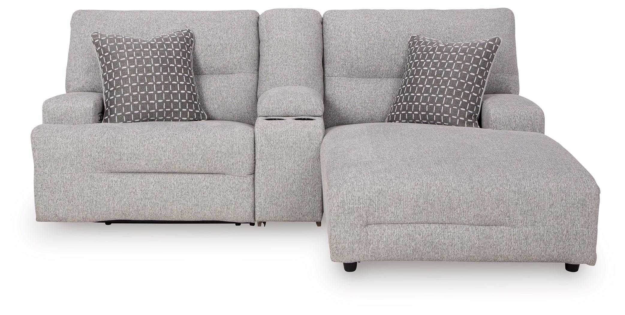 Acklen Place 3-Piece Power Reclining Sectional Sofa with Chaise