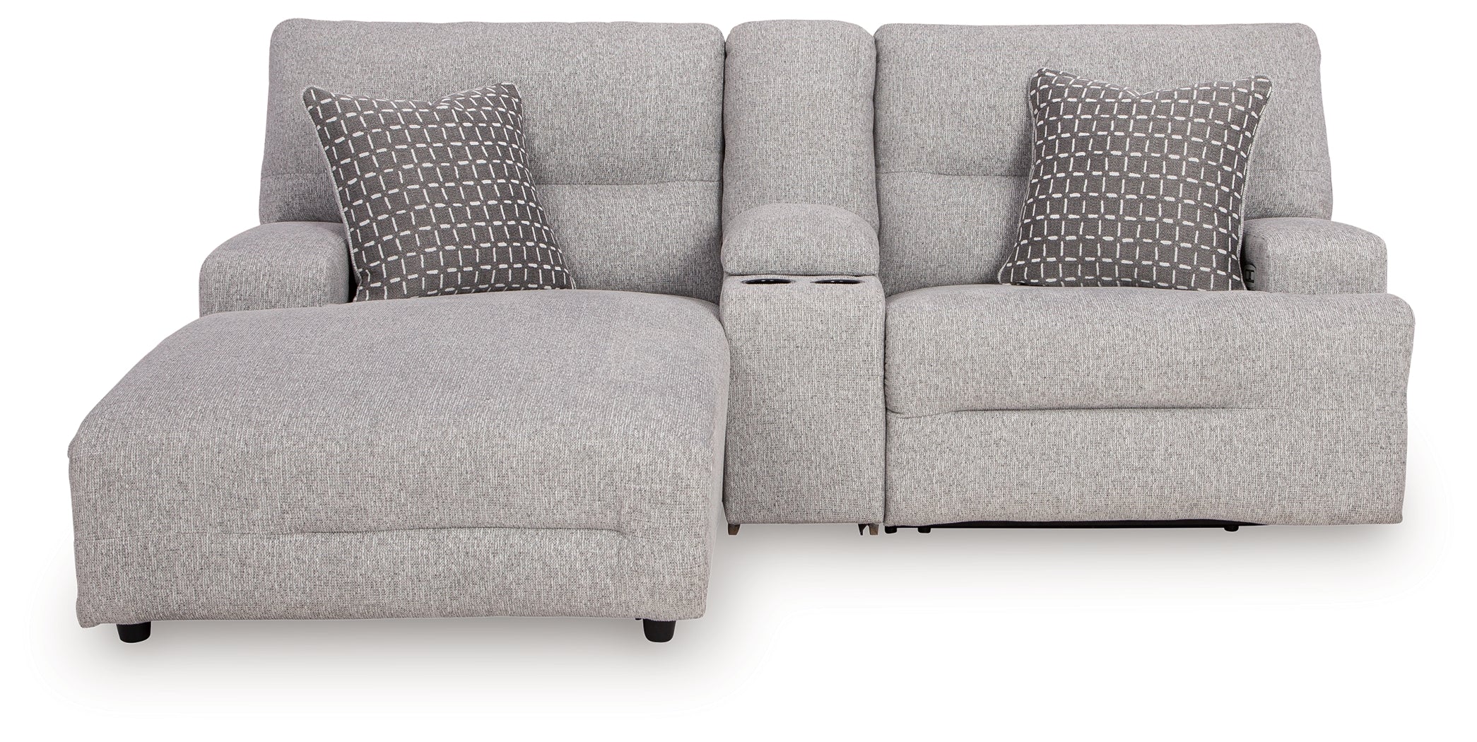 Acklen Place 3-Piece Power Reclining Sectional Sofa with Chaise