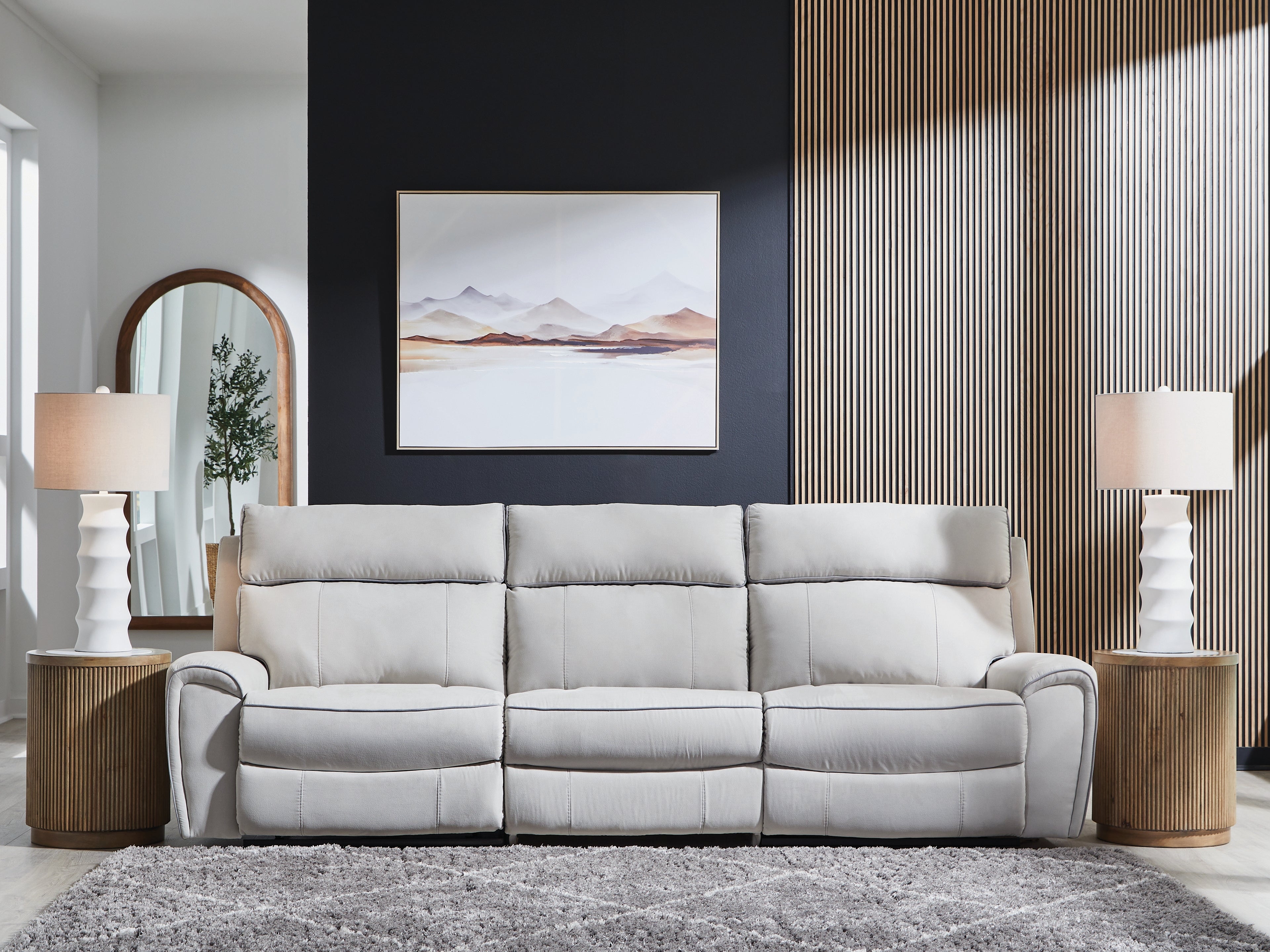 Social Pointe 3-Piece Power Reclining Sectional