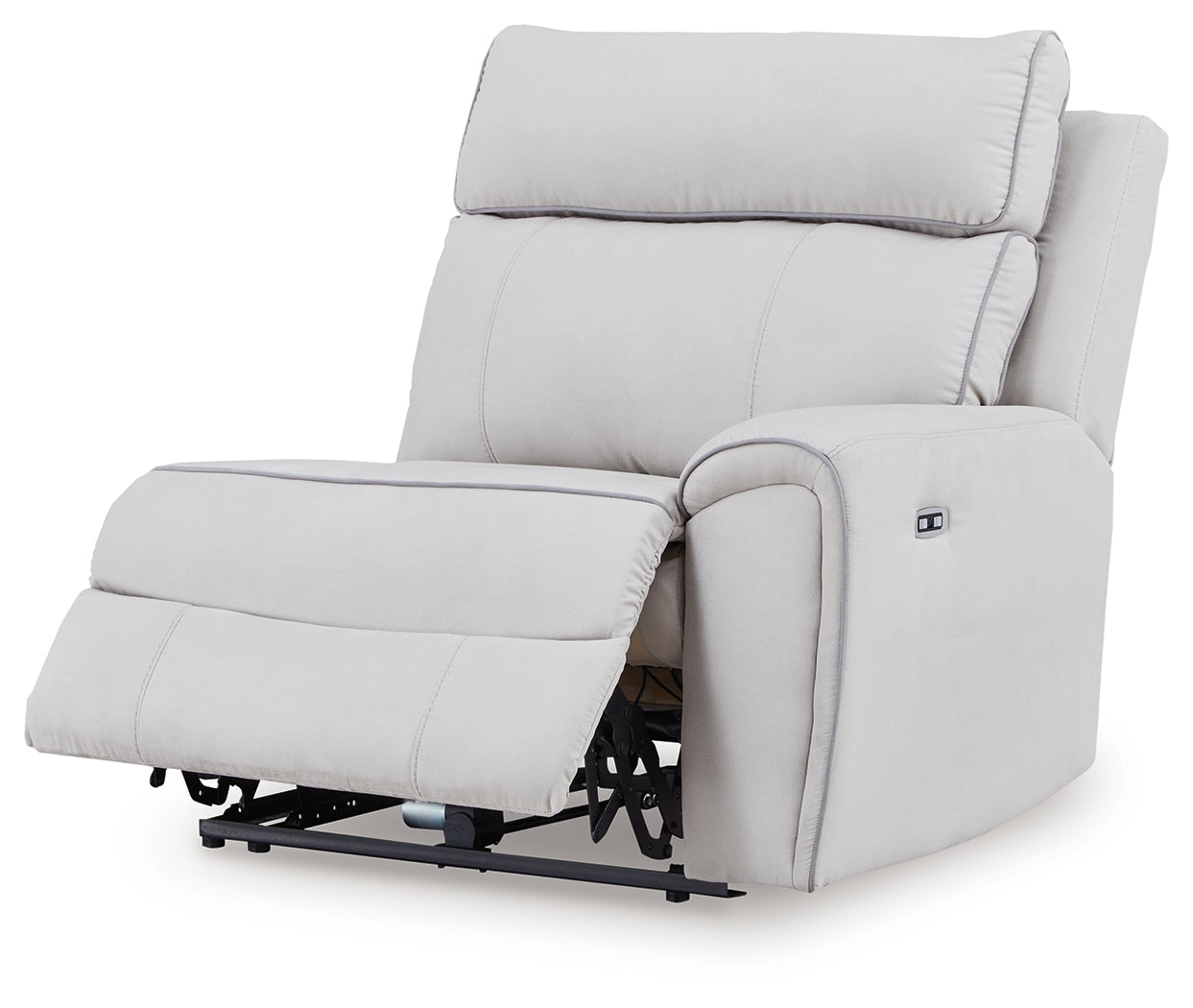 Social Pointe 5-Piece Reclining Sectional with Storage Consoles