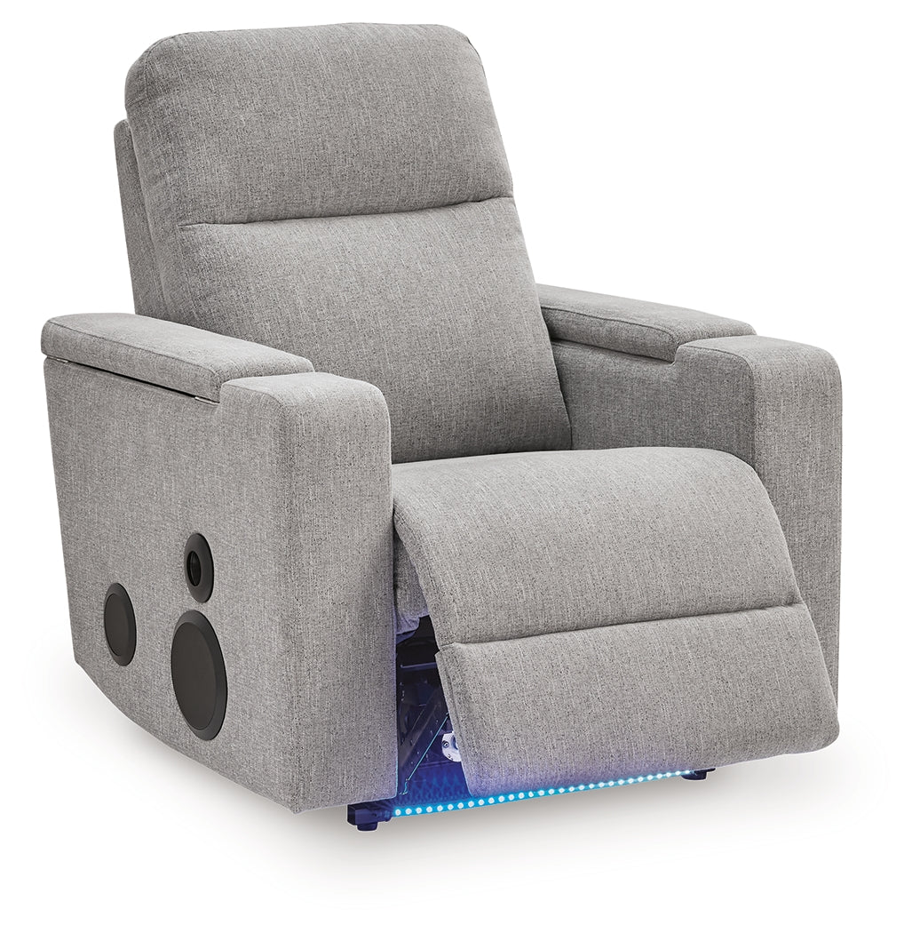 Pineland Power Glider Recliner with Audio System