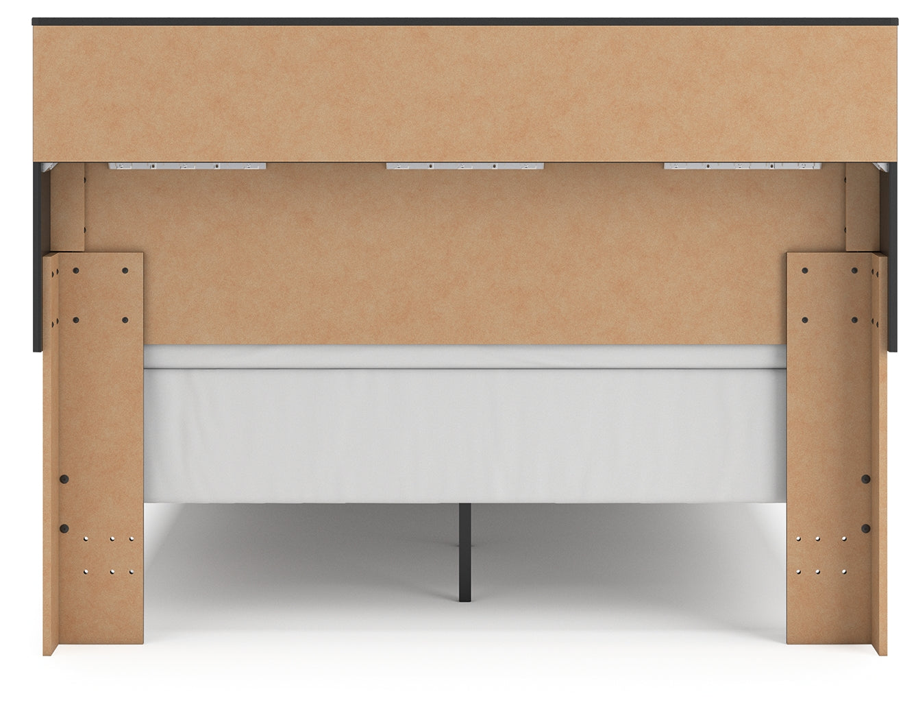 Broachmyn Queen Bookcase Panel Bed