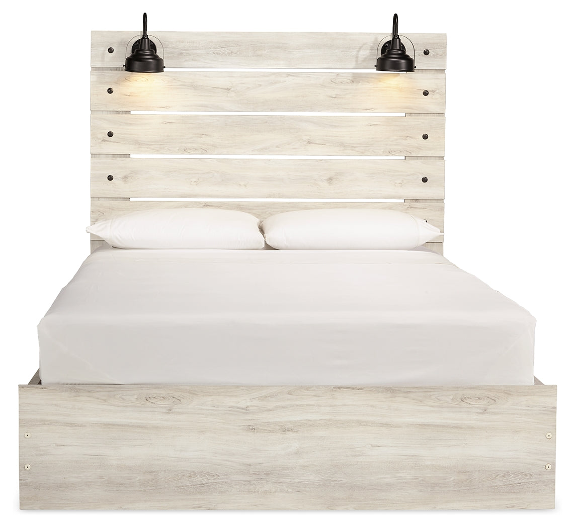 Cambeck Queen Panel Bed with 4 Storage Drawers
