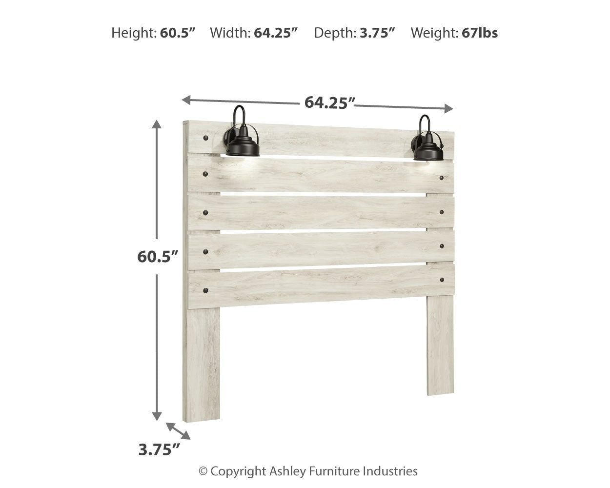 Cambeck Queen Panel Headboard