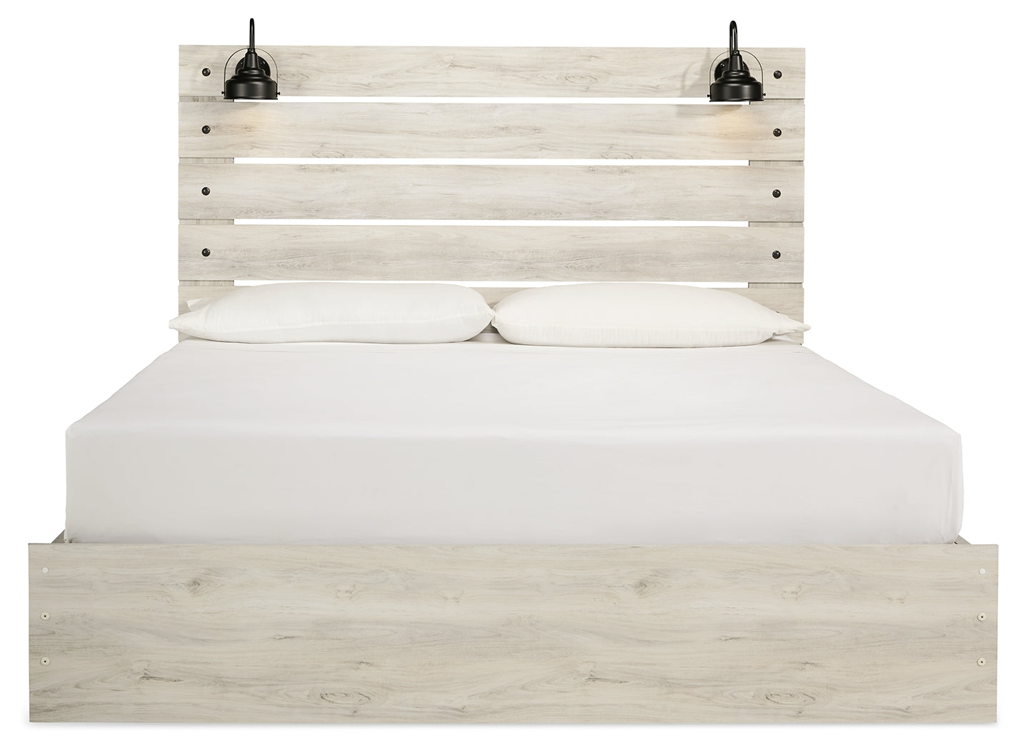 Cambeck King Panel Bed with 4 Storage Drawers