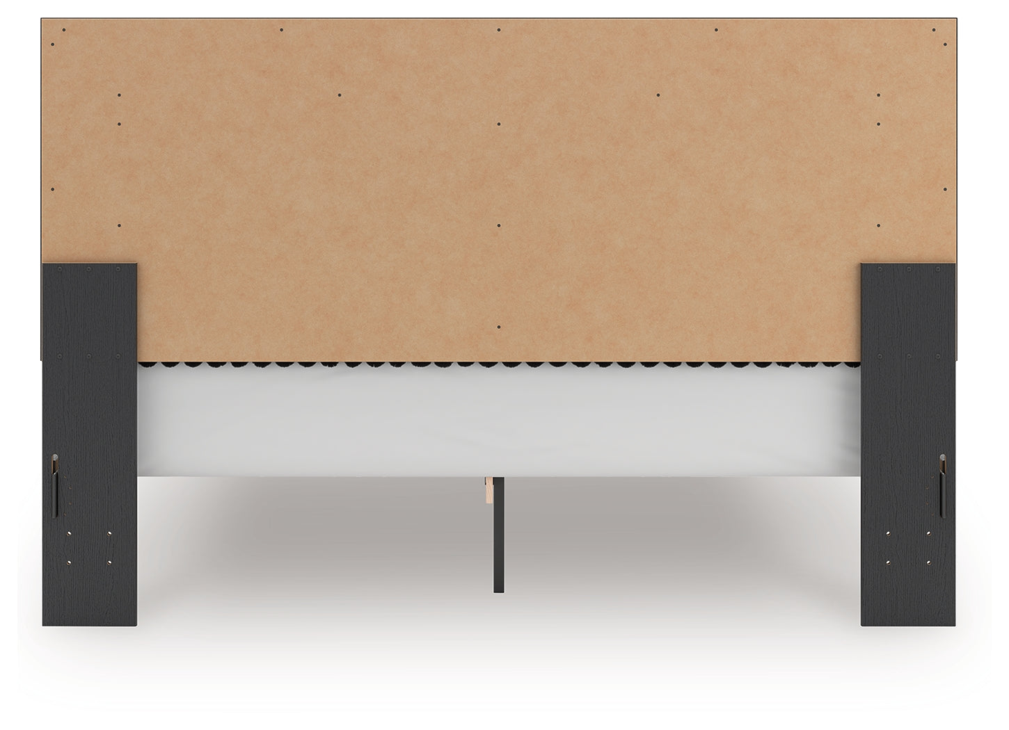 Zuraleus King Upholstered Panel Platform Bed