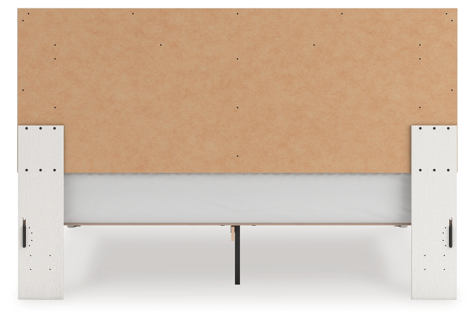 Zuraleus King Upholstered Panel Platform Bed