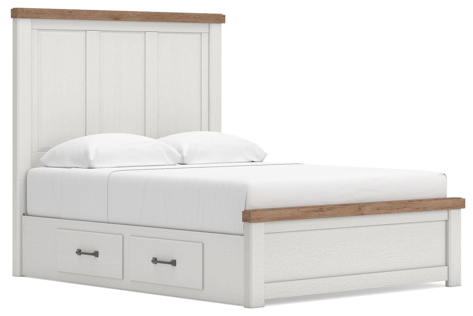 Savonport Queen Panel Bed with Storage