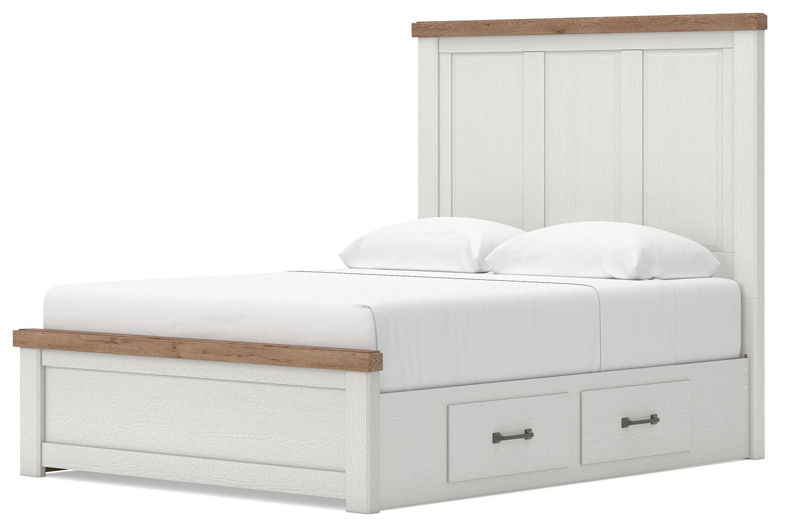 Savonport Queen Panel Bed with Storage