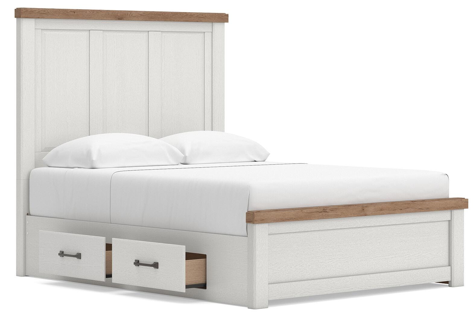 Savonport Queen Panel Bed with Storage