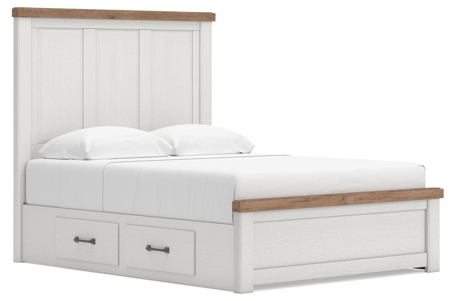 Savonport Queen Panel Bed with Storage