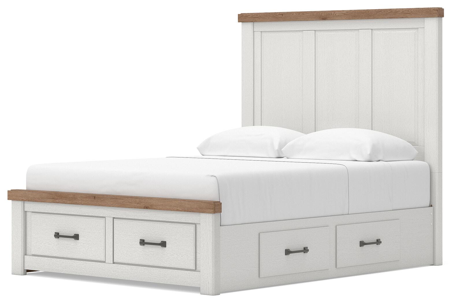 Savonport Queen Panel Storage Bed