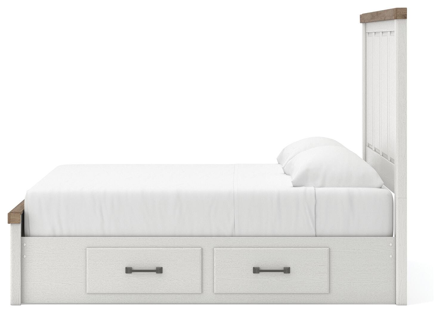 Savonport King Panel Bed with Storage