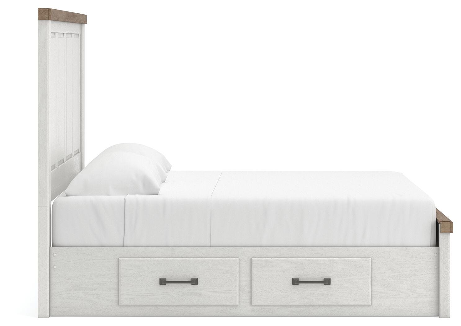 Savonport King Panel Bed with Storage