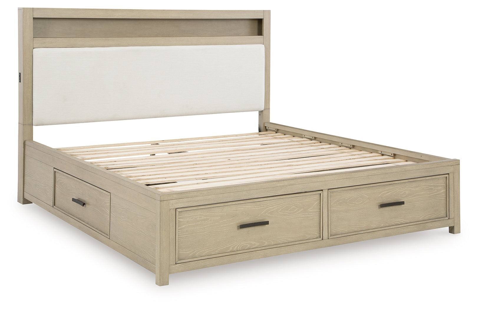 Calmoro California King Bookcase Bed