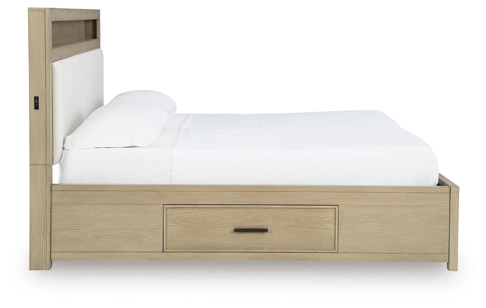 Calmoro California King Bookcase Bed