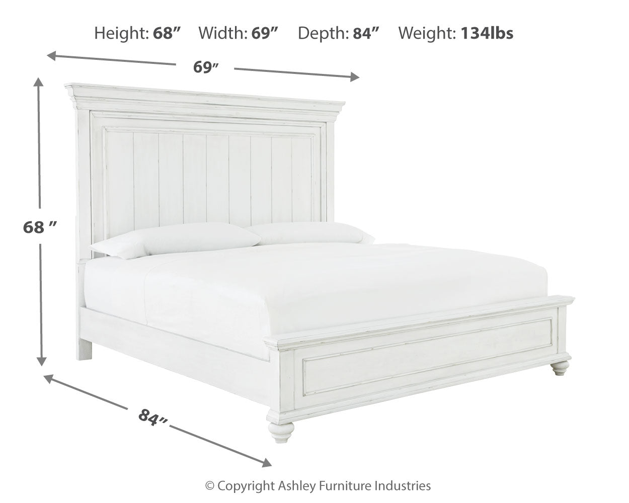 Kanwyn Queen Panel Bed