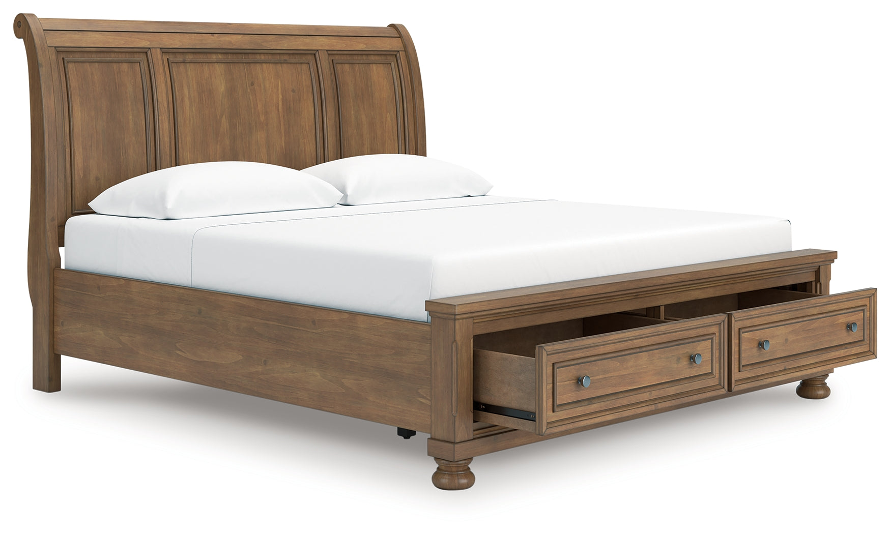 Feddinger King Storage Sleigh Bed