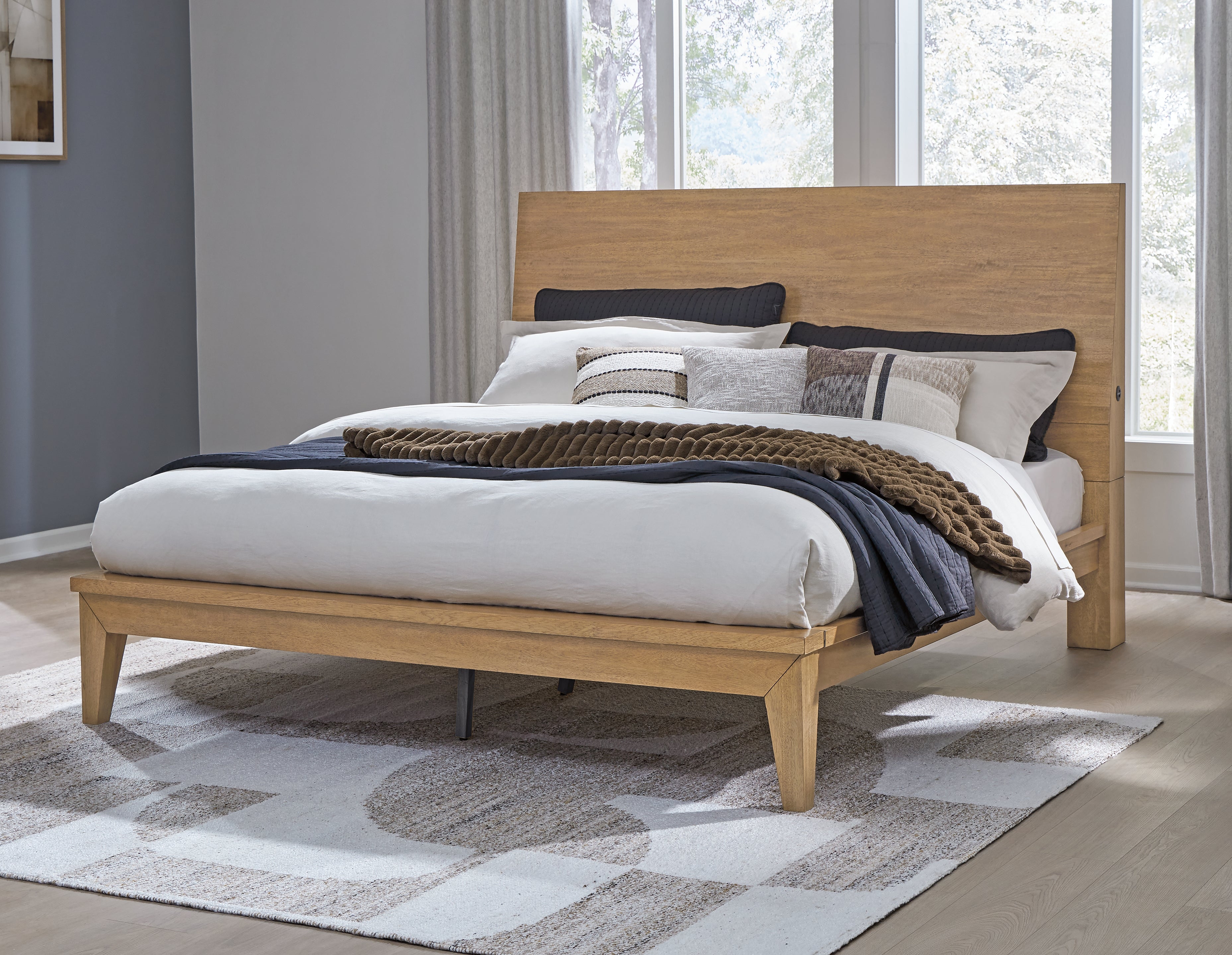 Sherbana King Panel Bed