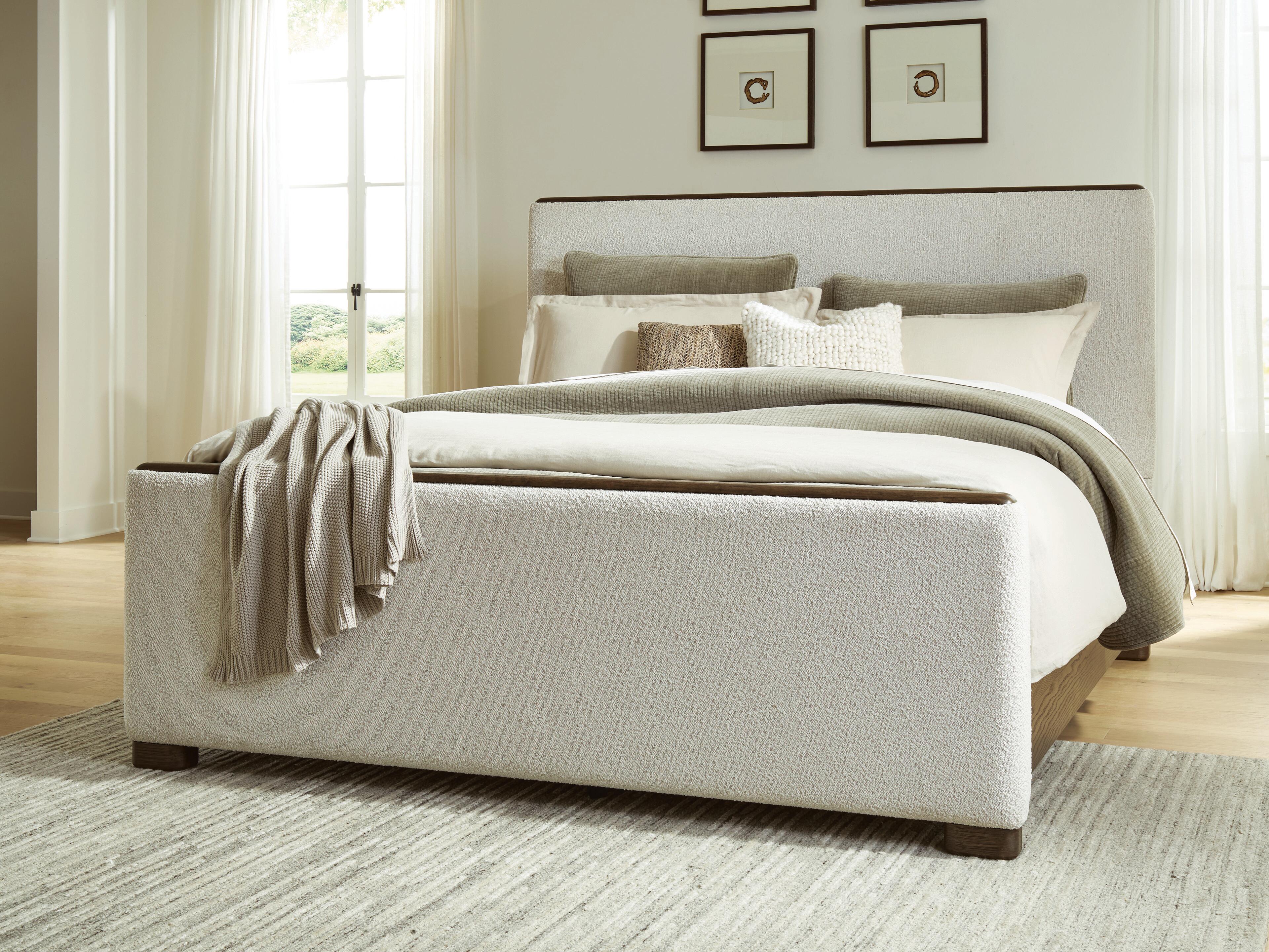 Radkin California King Upholstered Panel Bed