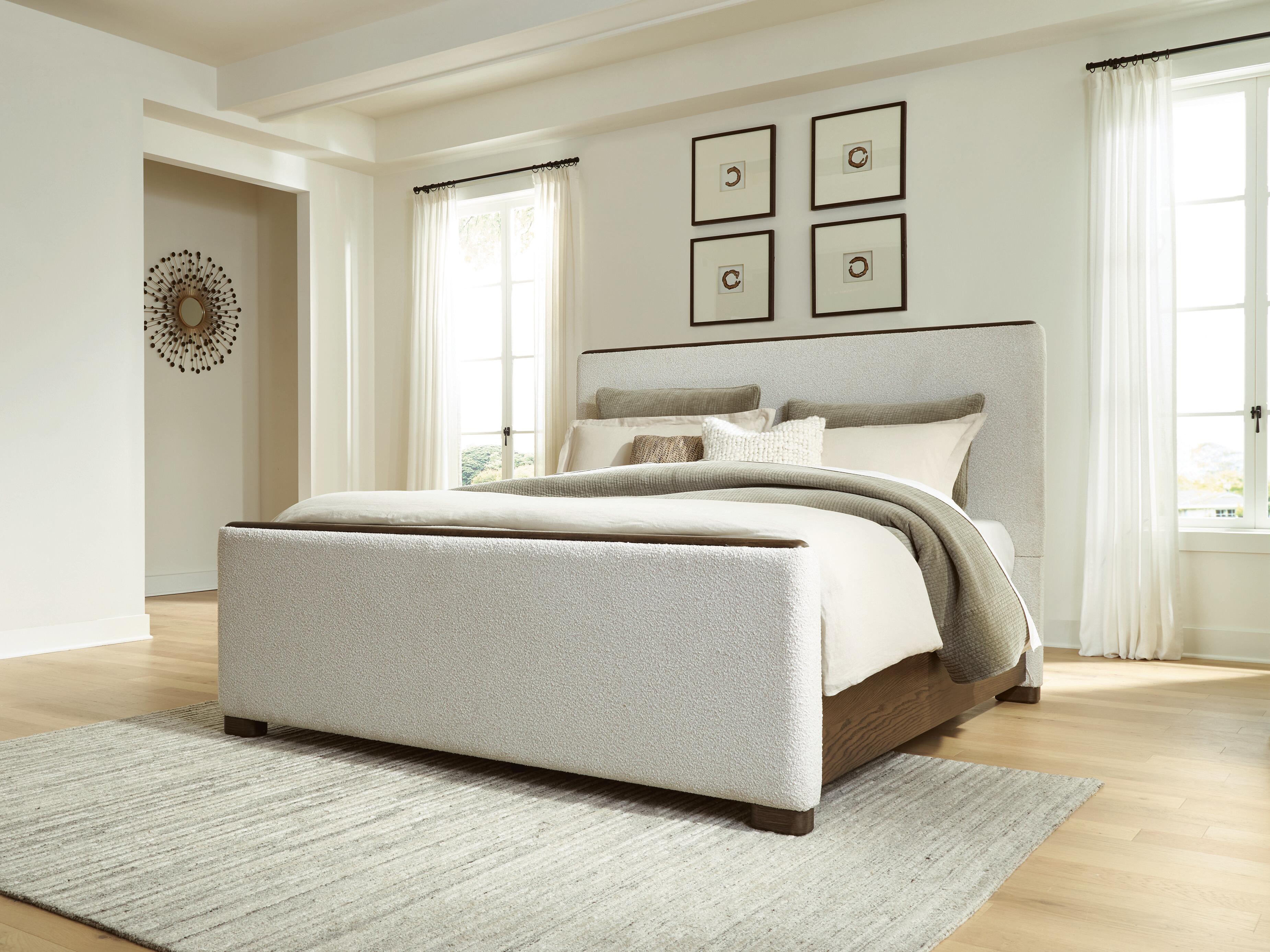Radkin California King Upholstered Panel Bed