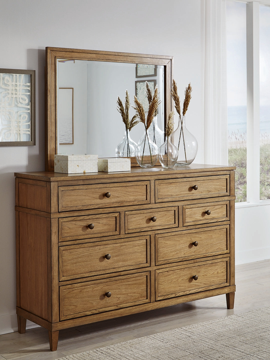 Sharlance Dresser and Mirror
