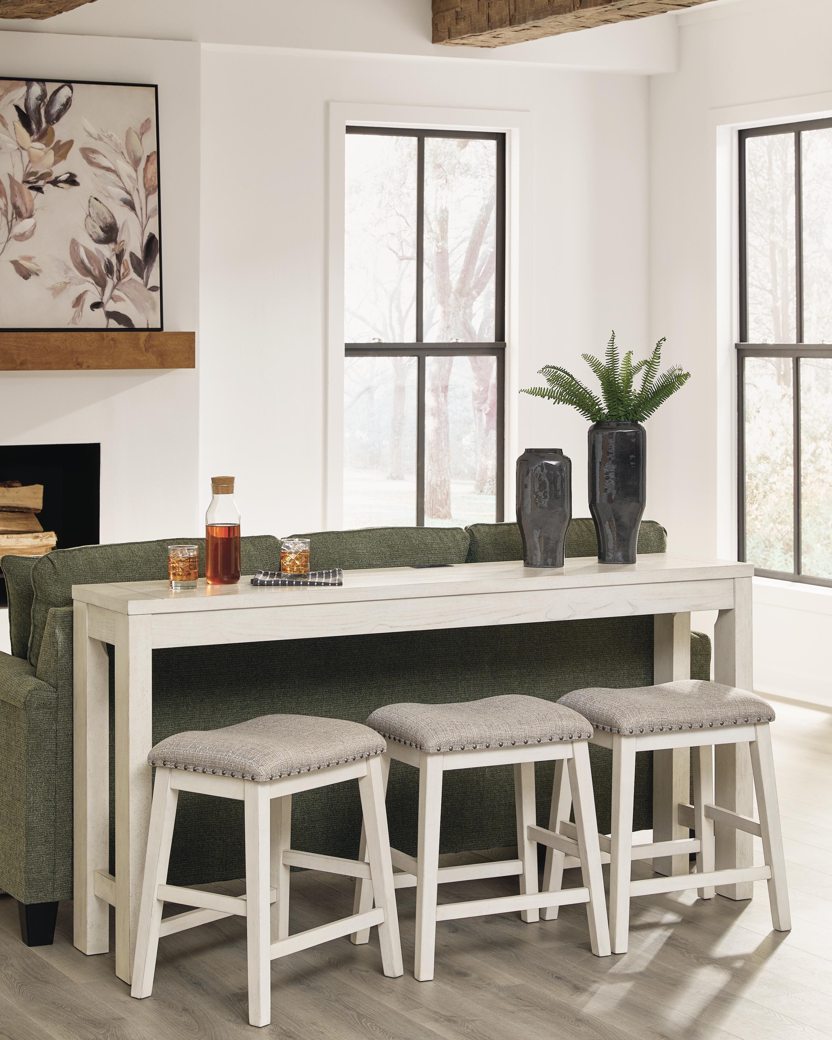 Robbinsdale Counter Height Dining Table and 3 Barstools Set