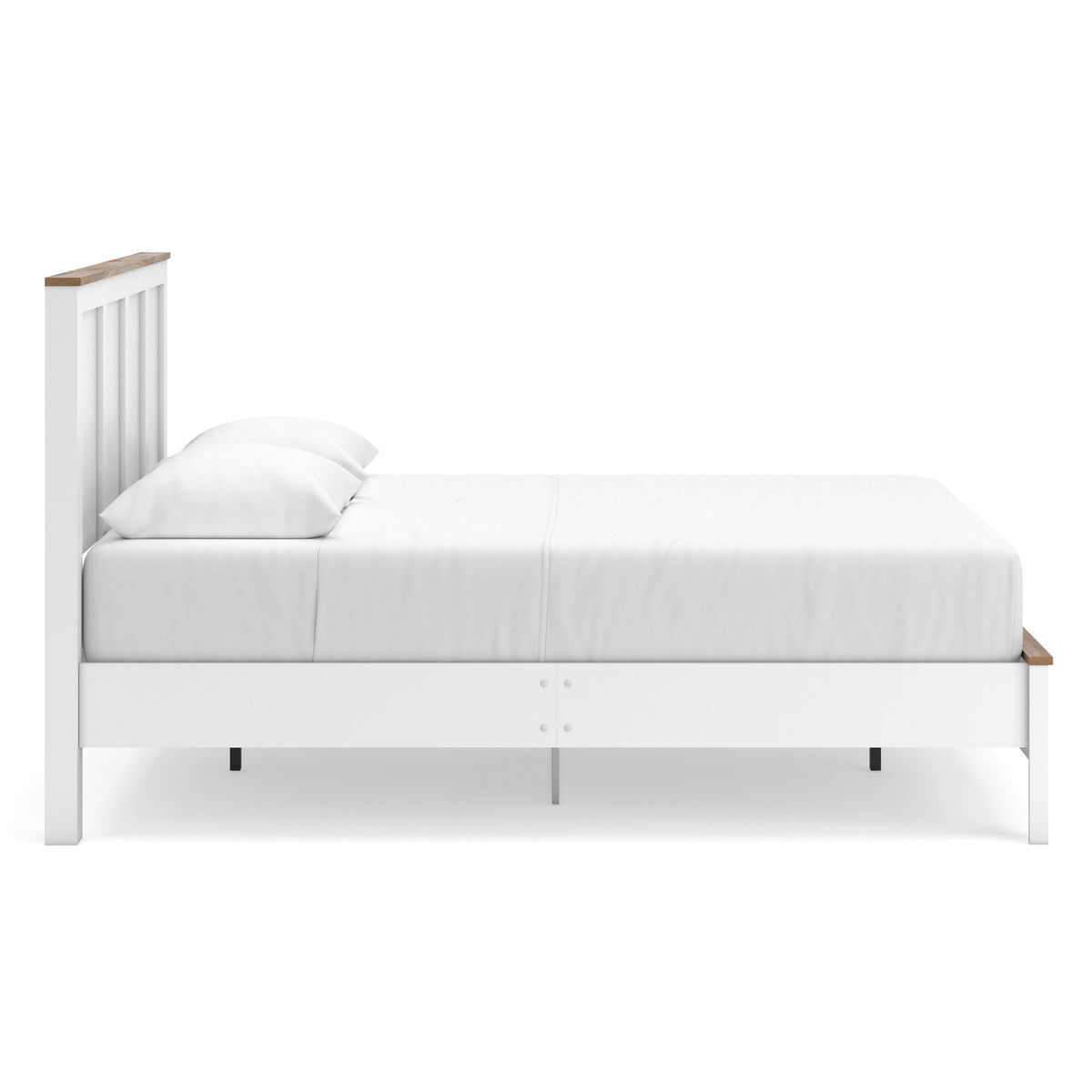 Kerisden Queen Panel Complete Bed Frame