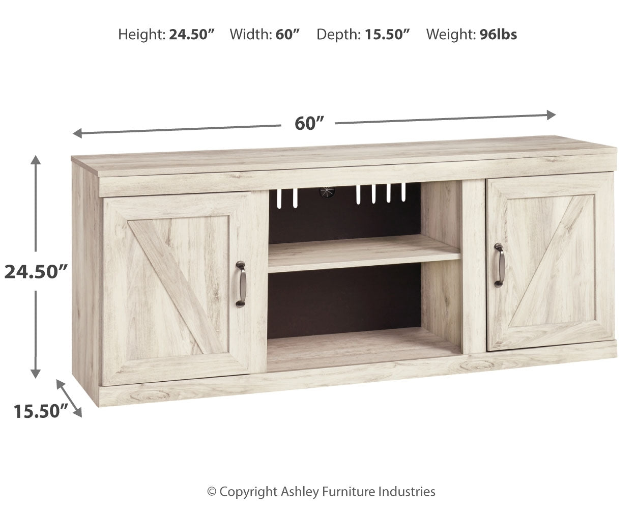 Bellaby 60\" TV Stand
