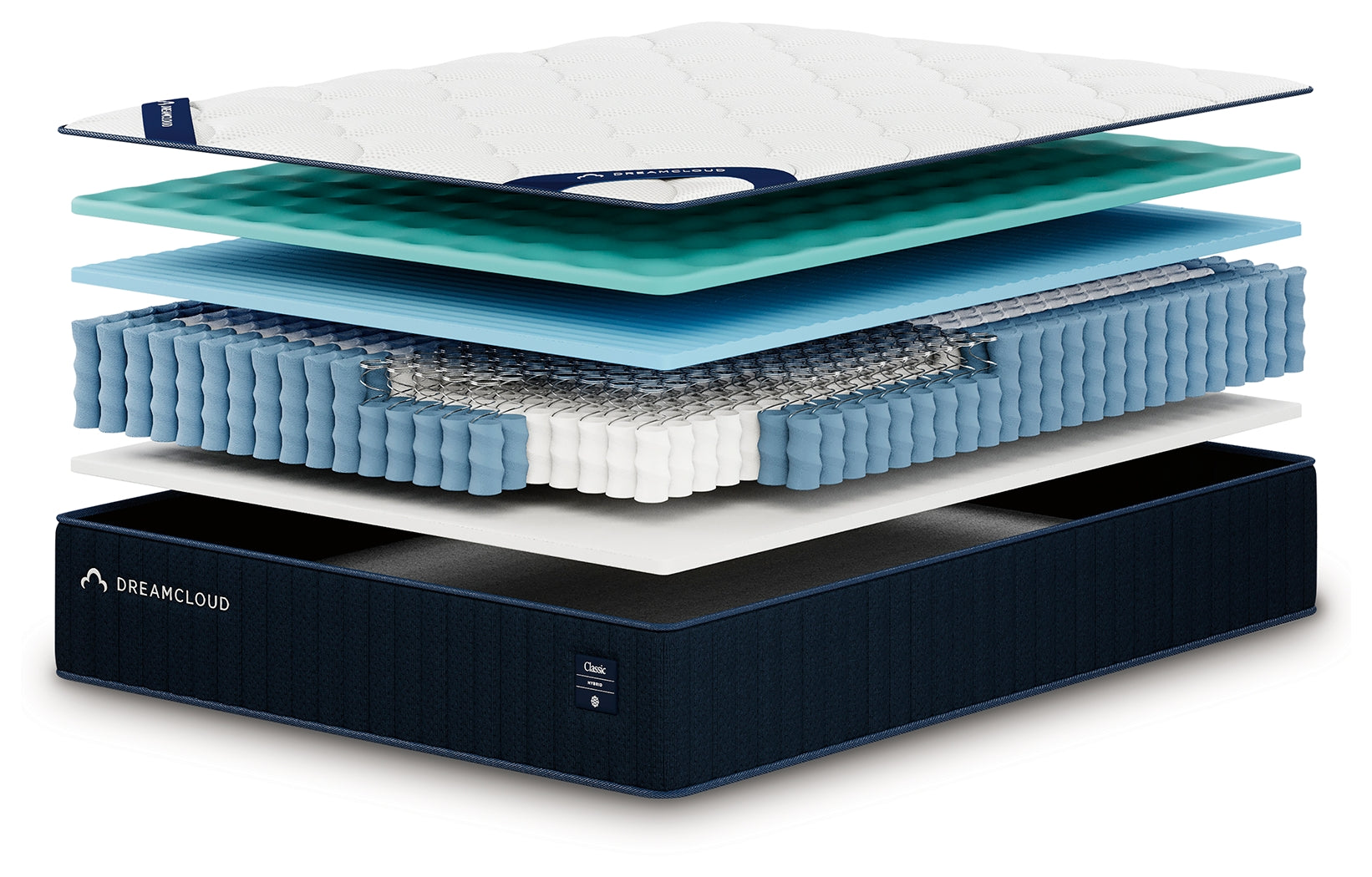 DreamCloud Classic Hybrid Queen Mattress