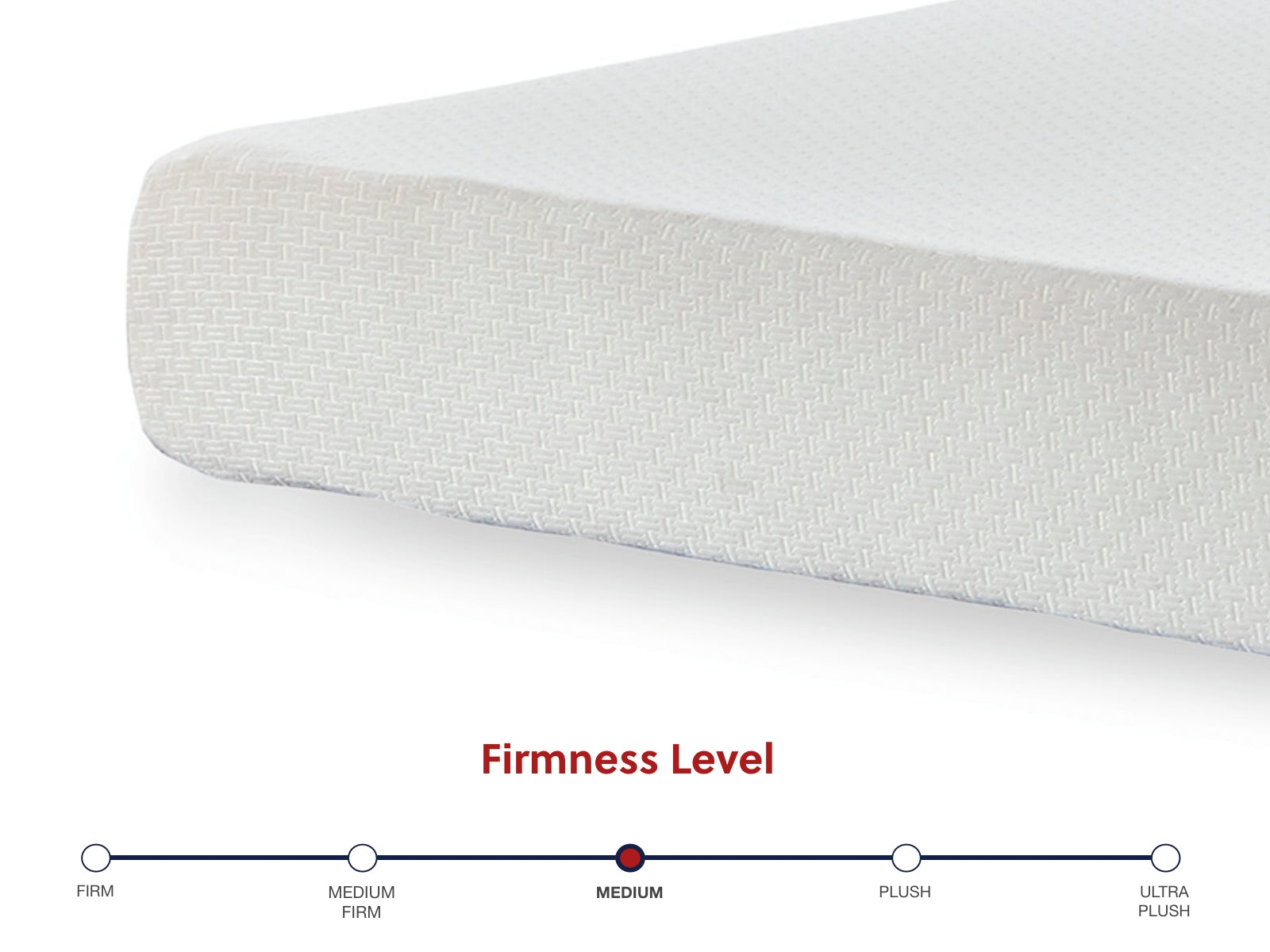 Chime 8 Inch Memory Foam Queen Mattress in a Box