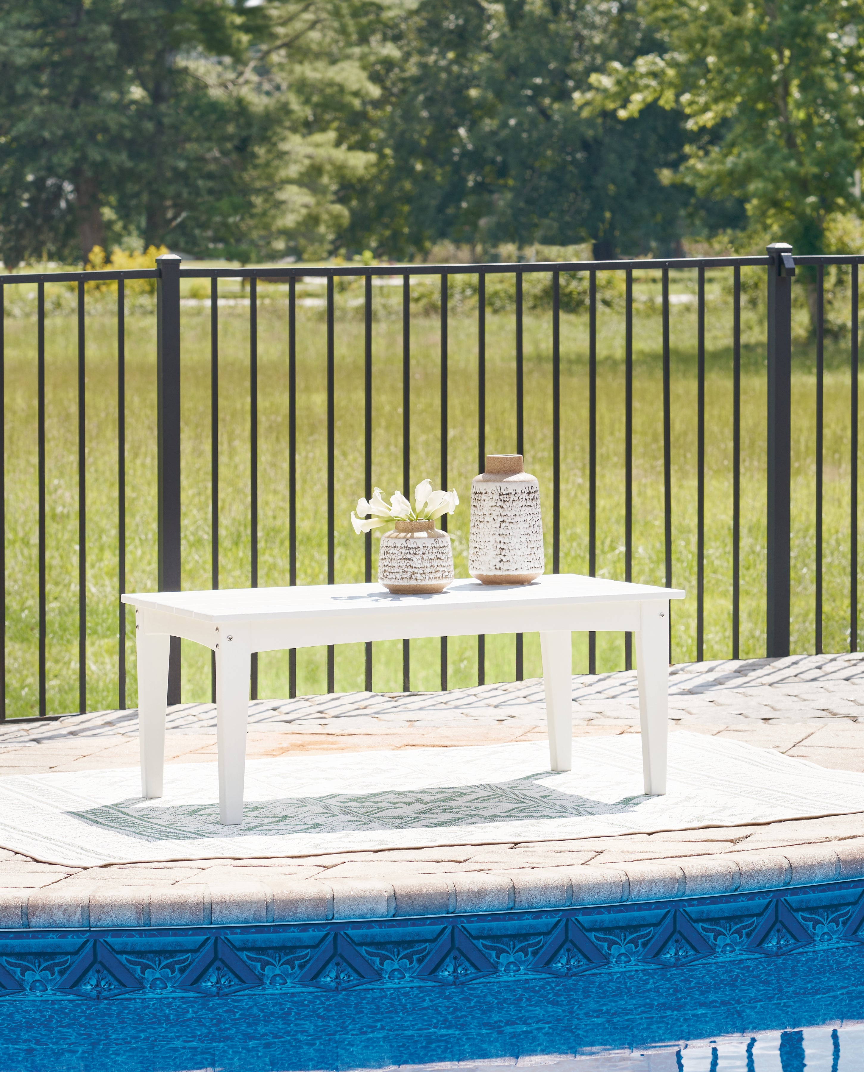 Hyland Wave Outdoor Coffee Table