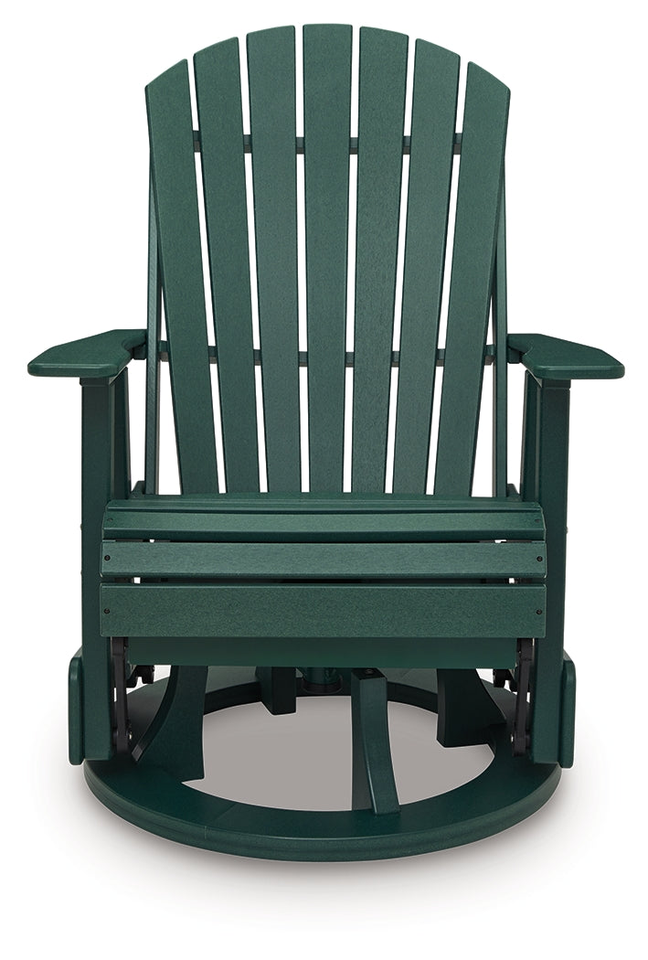 Shell Beach Outdoor Swivel Glider Chair