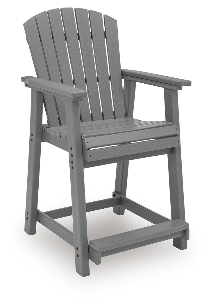 Sanctuary Beach Outdoor Counter Height Bar Stool (Set of 2)