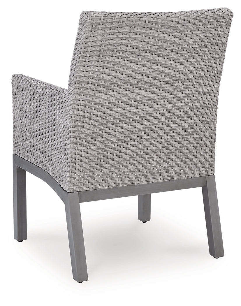 Half Moon Beach Outdoor Arm Chair with Cushion (Set of 2)
