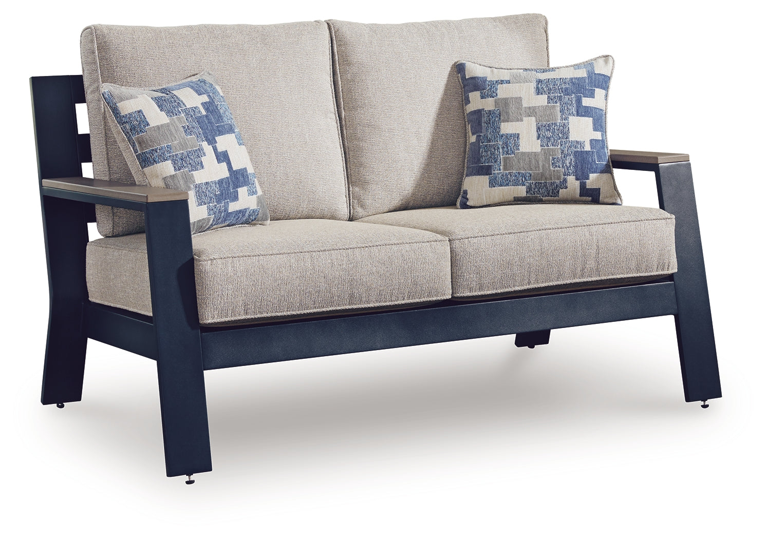 East Beach Outdoor Loveseat with Cushion