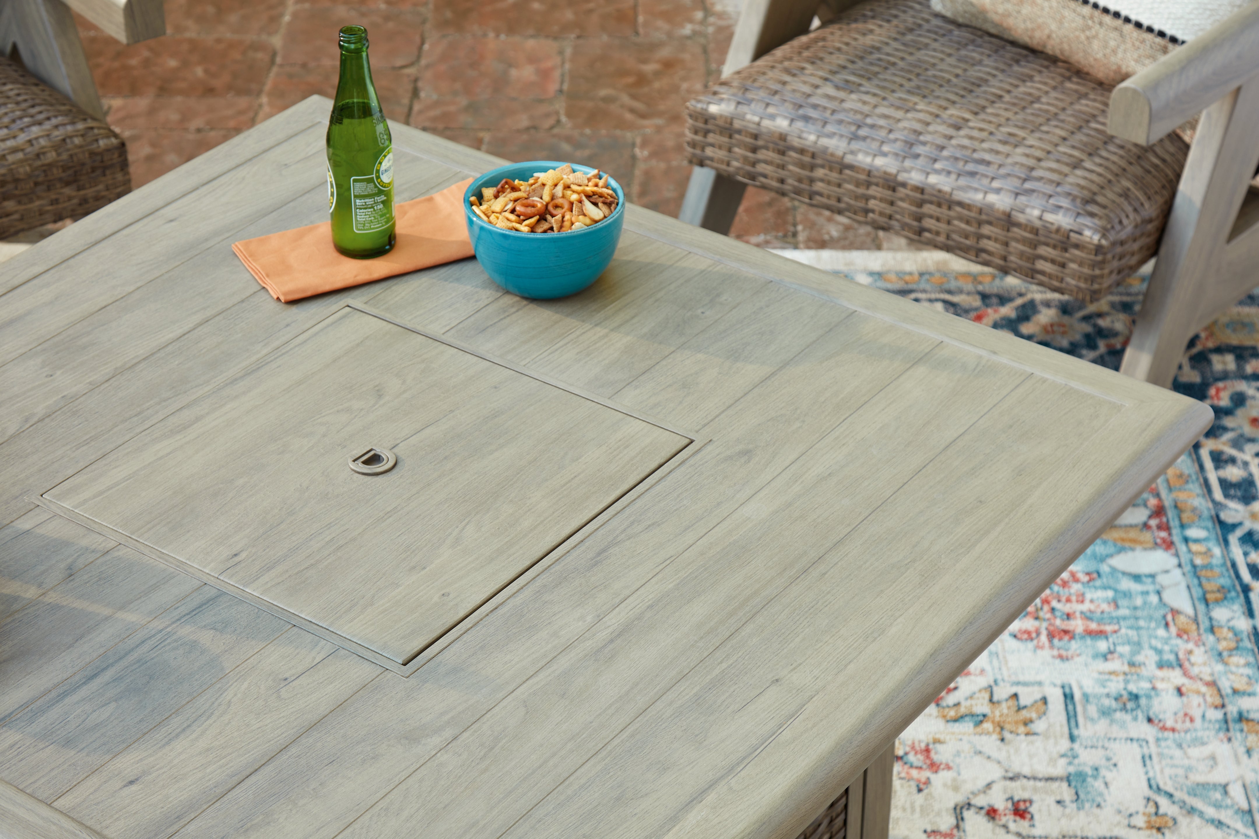 Cliff Trails Fire Pit Table