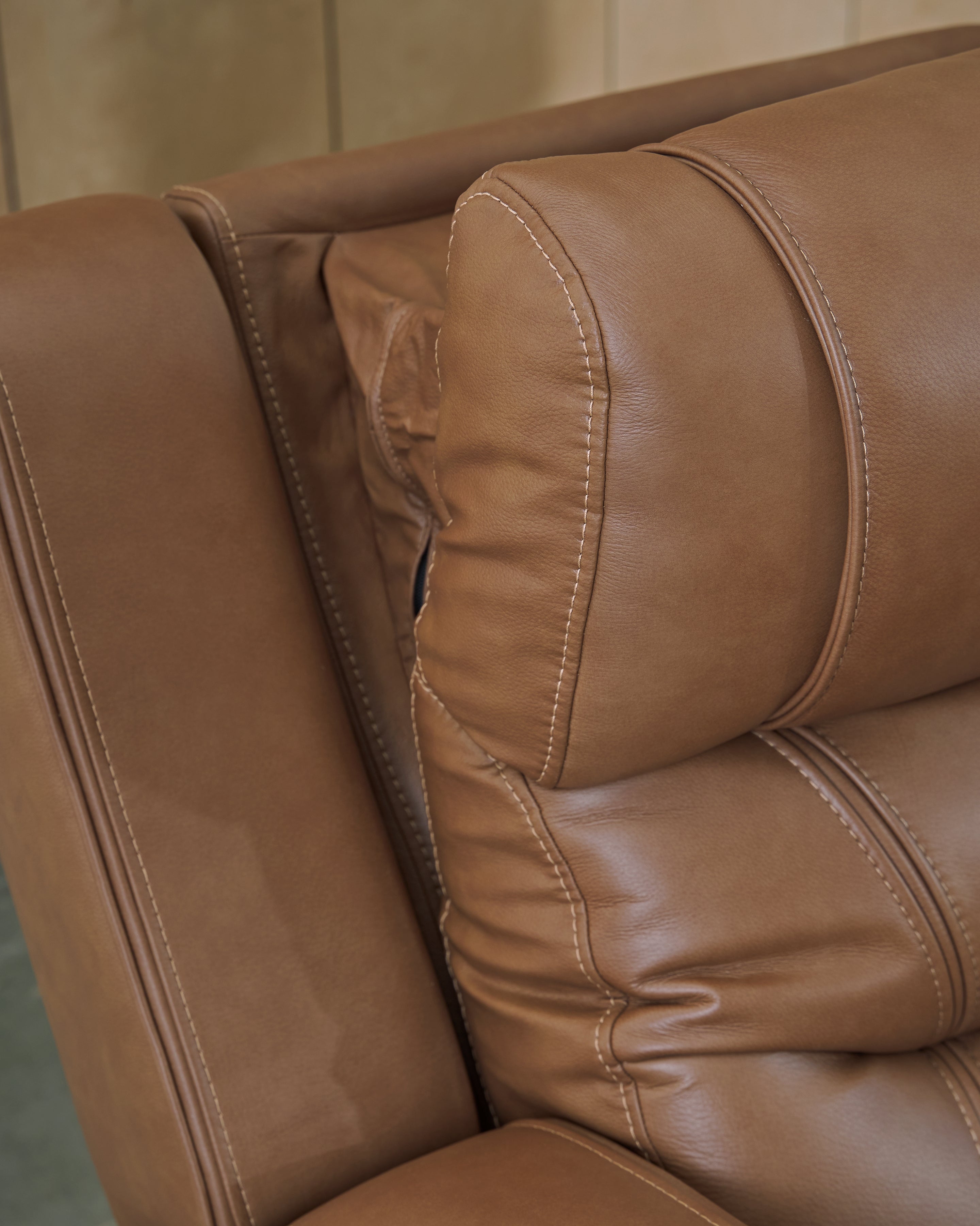 Knightington Power Reclining Sofa with Audio Seating