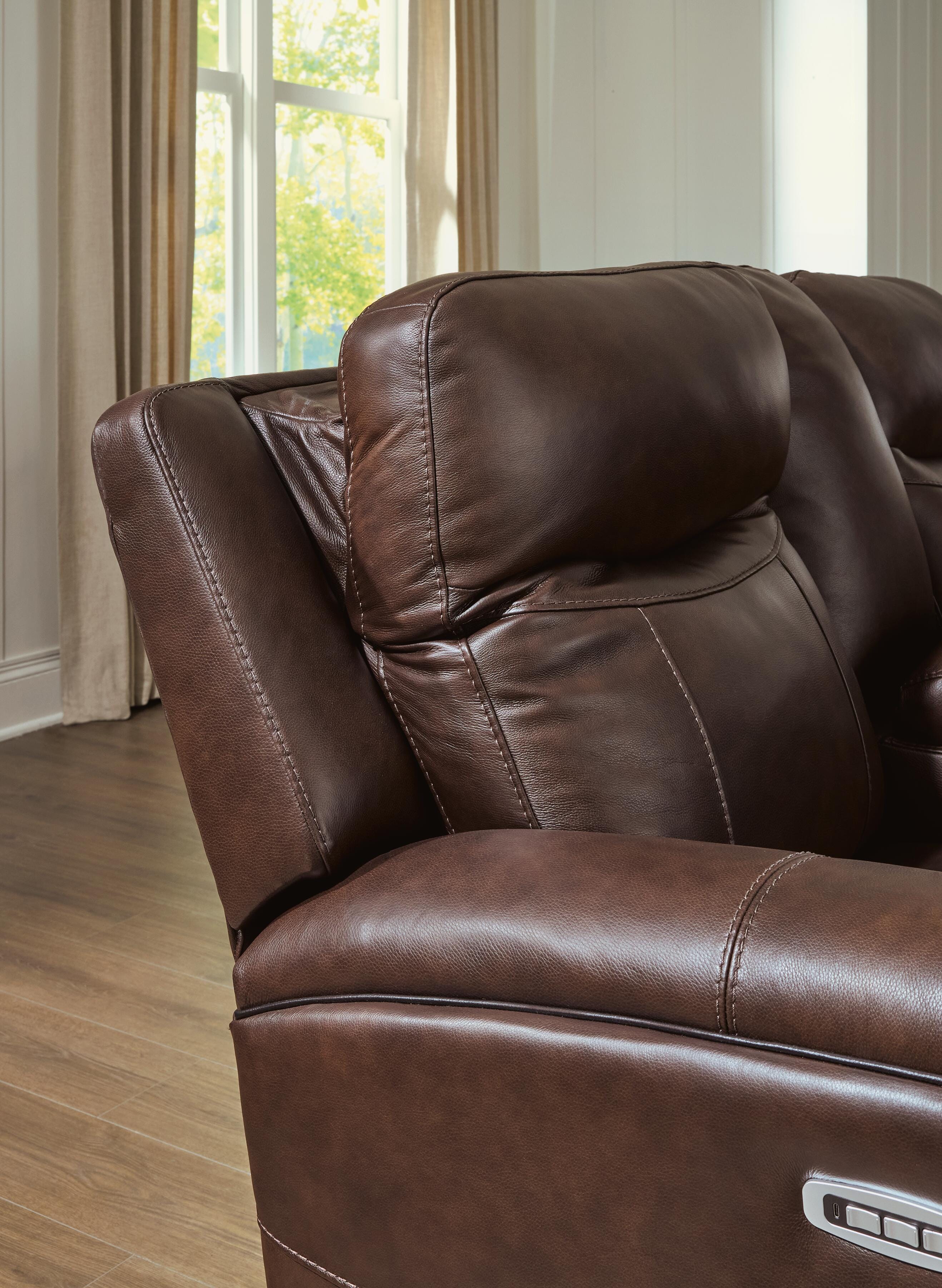 Gravier Power Reclining Loveseat with Console