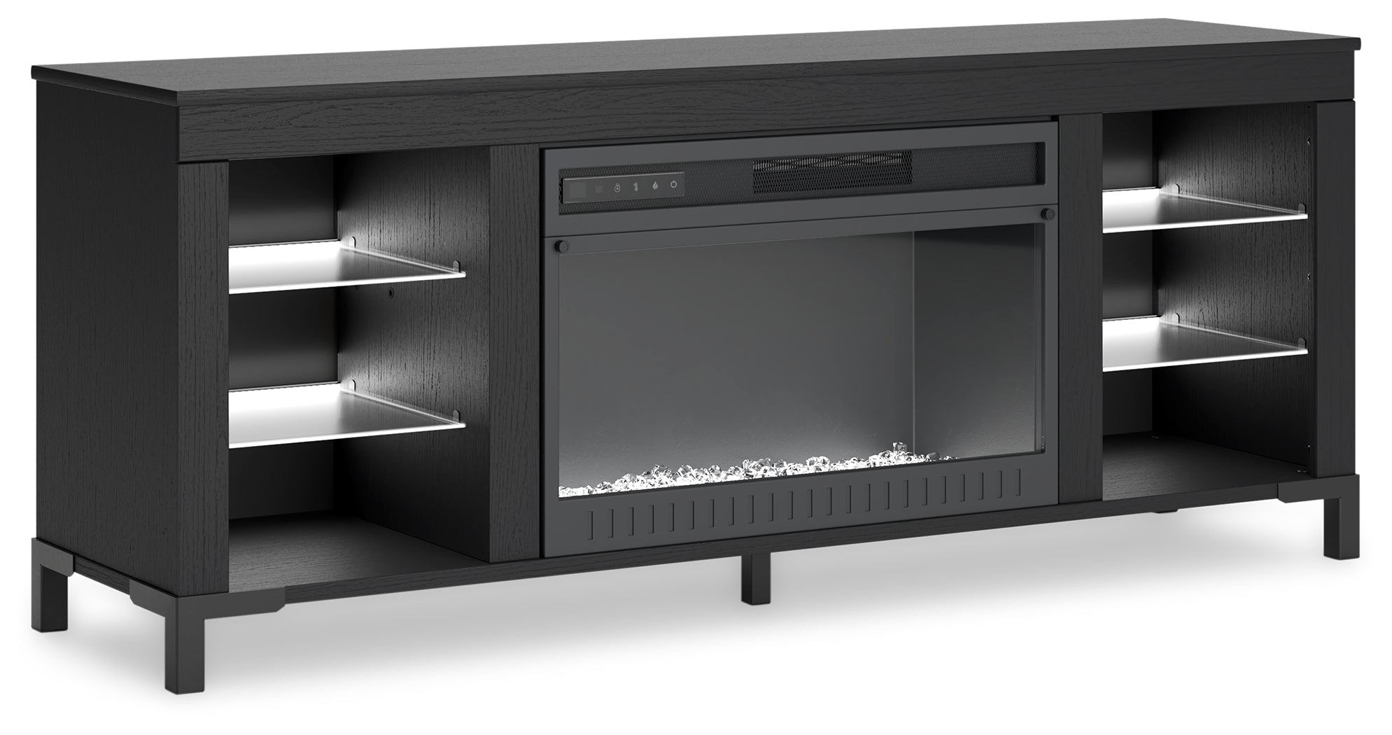 Cayberry 60\" TV Stand with Electric Fireplace